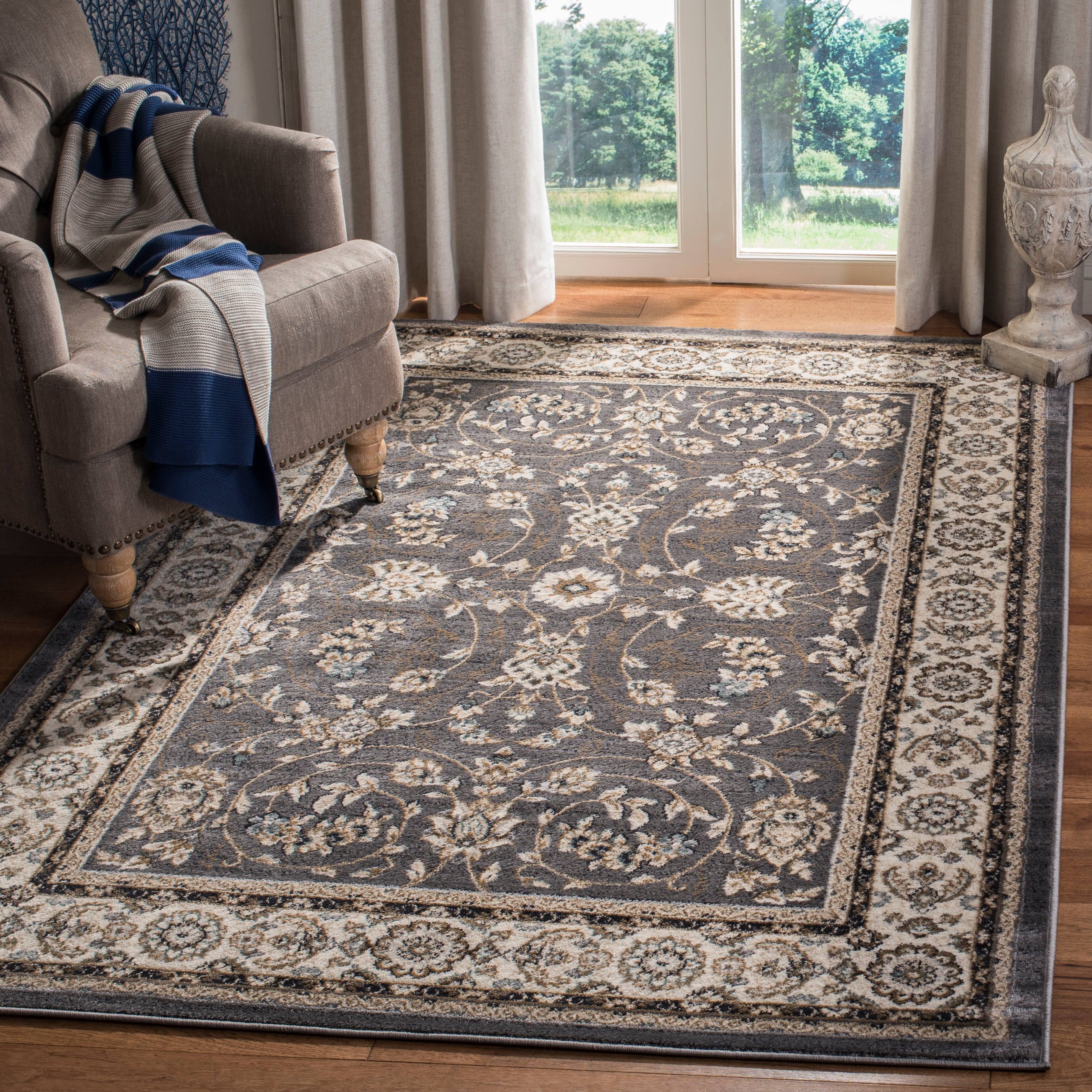 Safavieh Lyndhurst Rug - Grey / Cream - 8x10 Feet