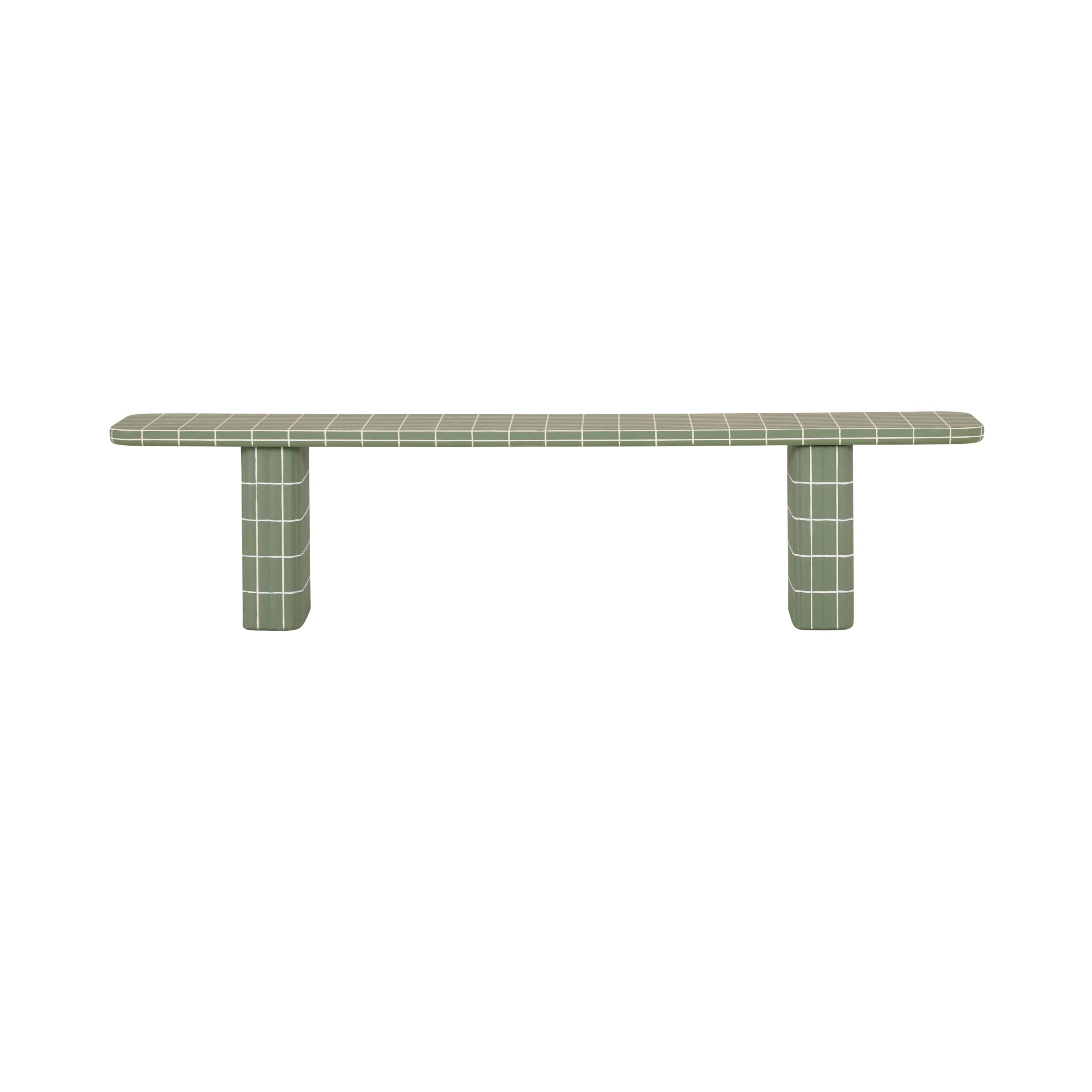 Edie Bench 200cm Laurel Green