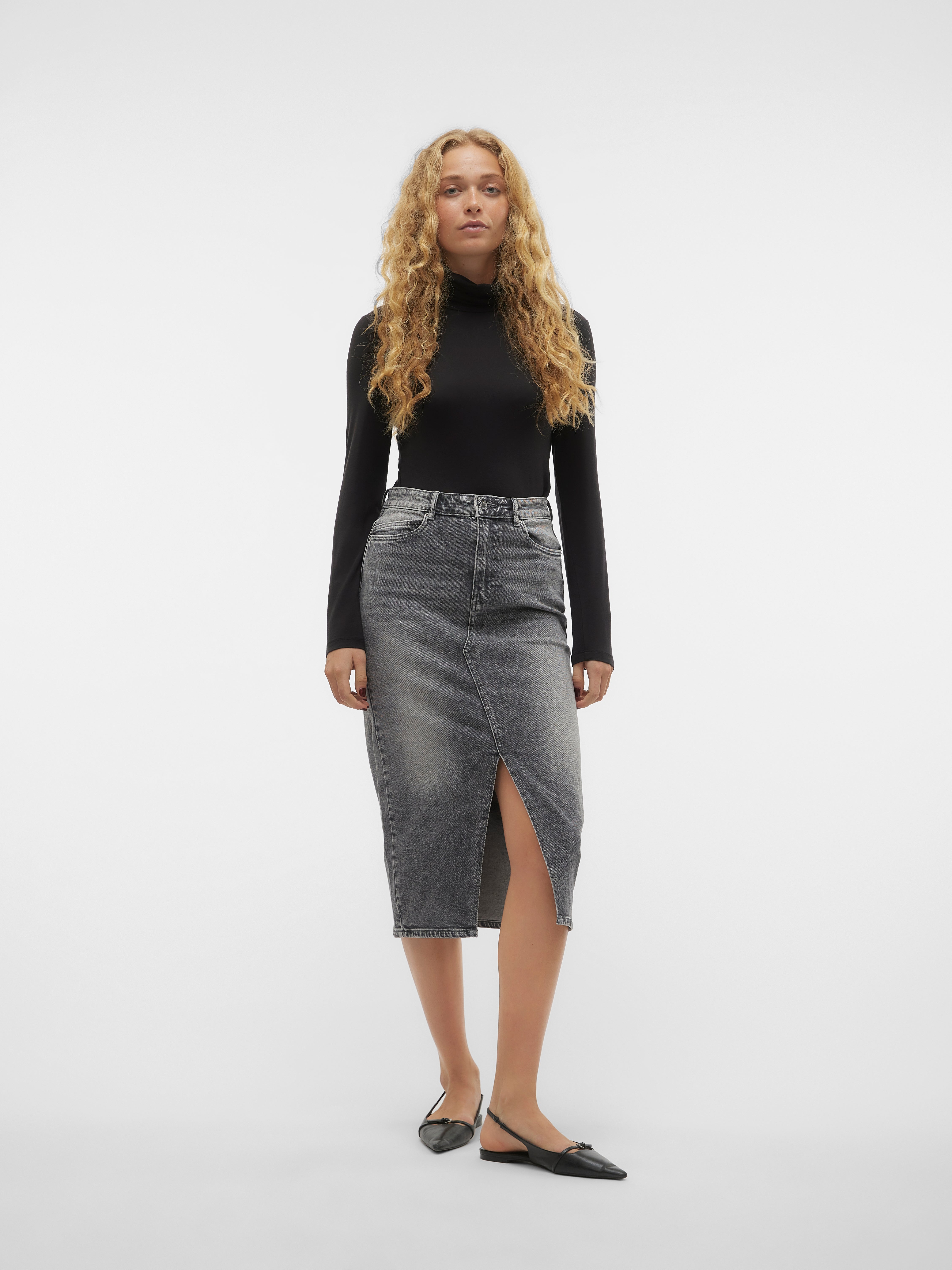 VERO MODA® VMVERI High waist Long skirt