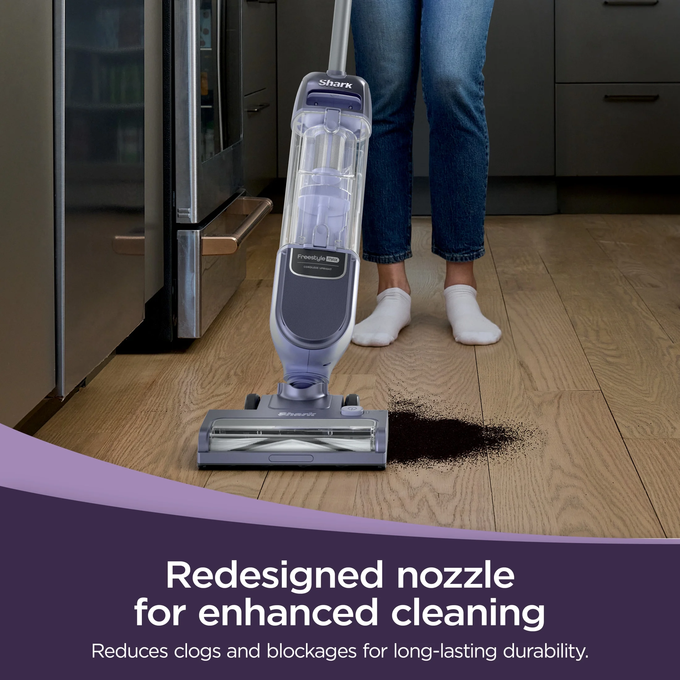 Freestyle Max Cordless Upright Vacuum, Multi-Surface Cleaning, Lightweight with Large Dust Cup and 2-Speed Brushroll, SV2000 - Image 4