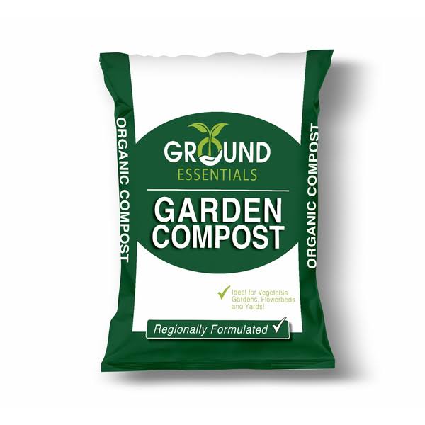 Ground Essentials Garden Compost, Organic Soil, 1 CF, Brown, Size: 1CF