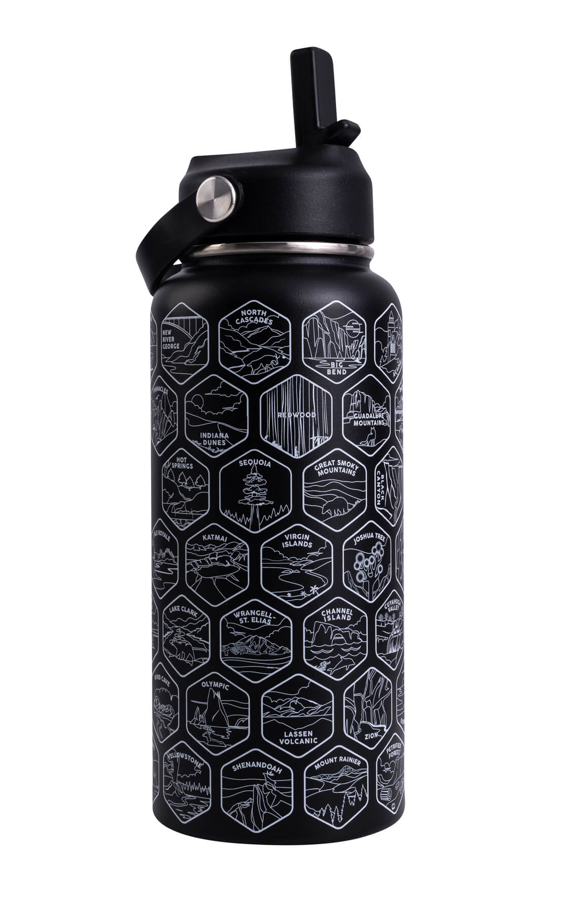 NP63 National Parks Water Bottle + Stickers