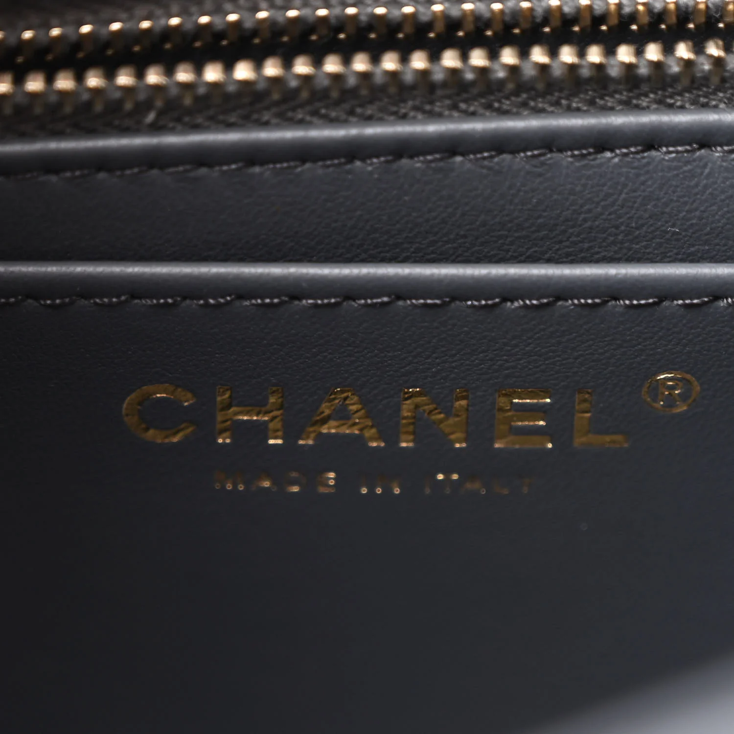 Lambskin Quilted Mini Pearl Crush Flap Dark Grey