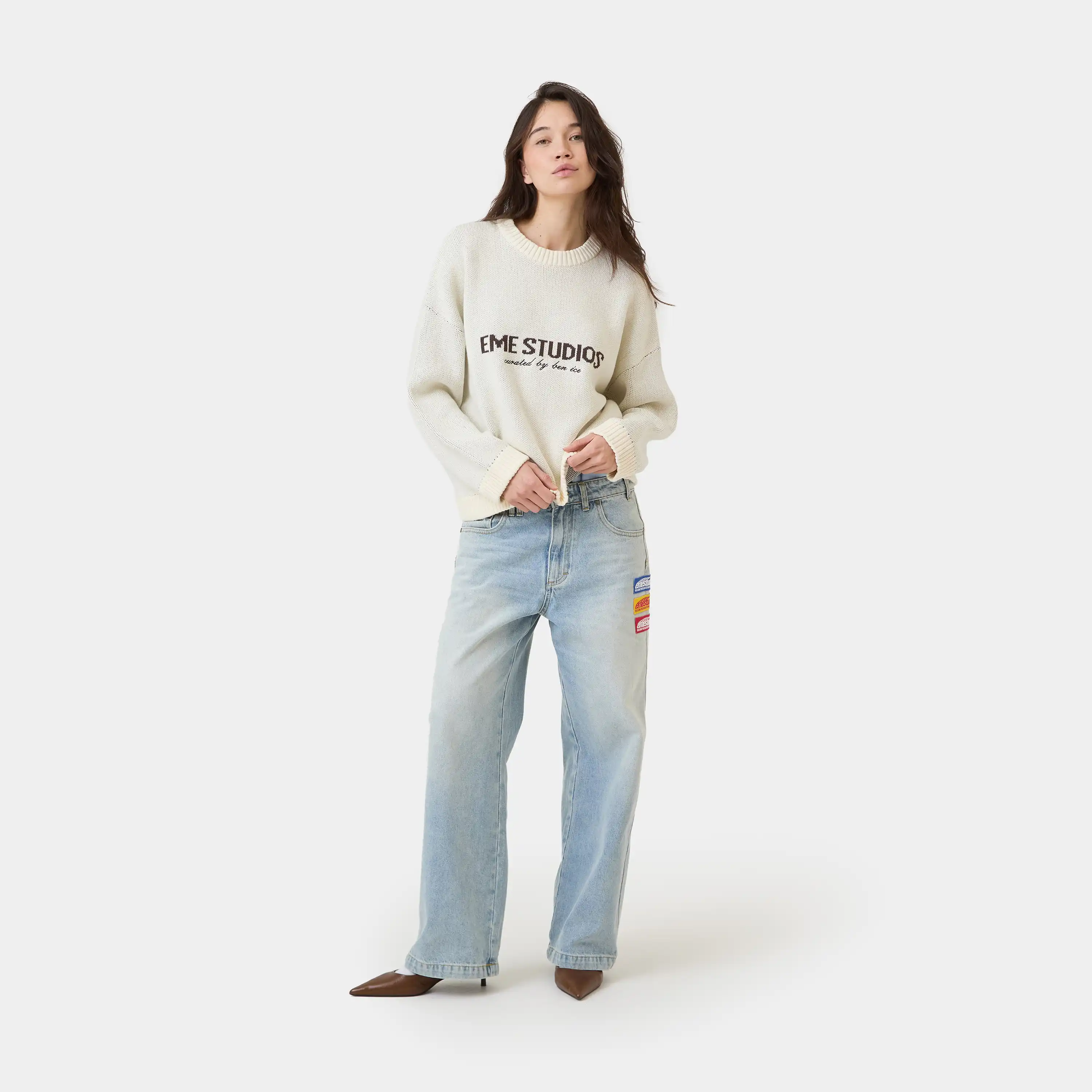 Master Off Sand Knit Sweater