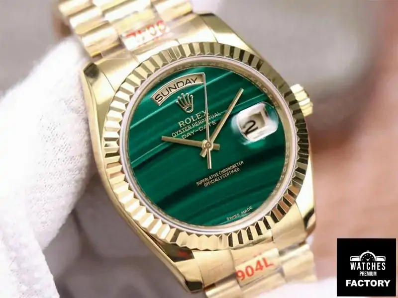 Rolex Day Date President 18238 Malachite Green Dial