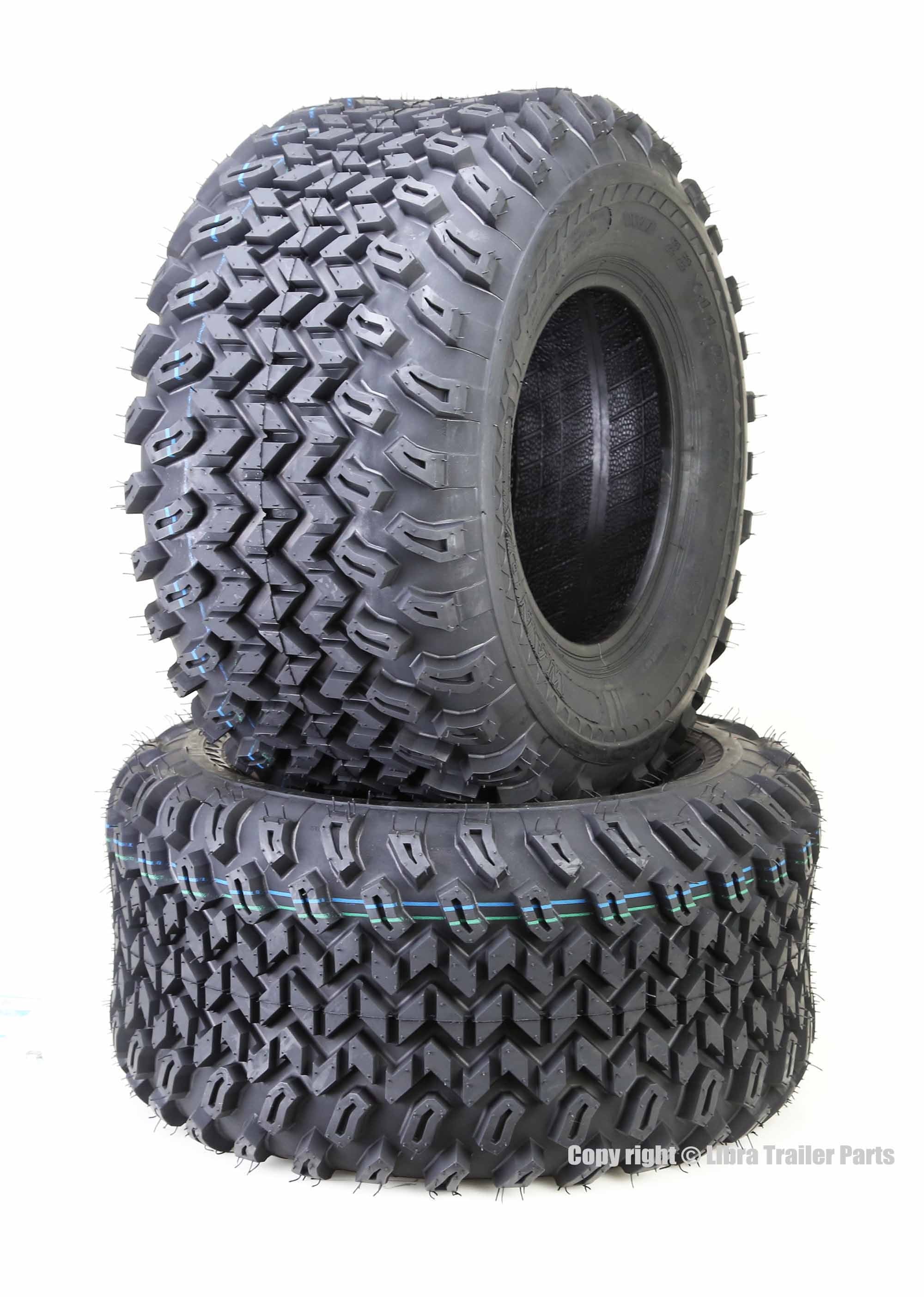 Set of 2 WANDA UTV ATV Tires 22x11 - 8 22x11x8 4PR High Load - 10141