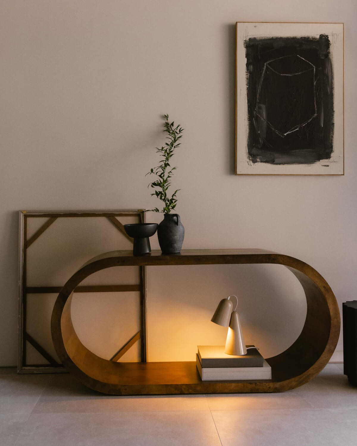 Adgar - Consola de Madera de Mango (160x40 cm) Adgar