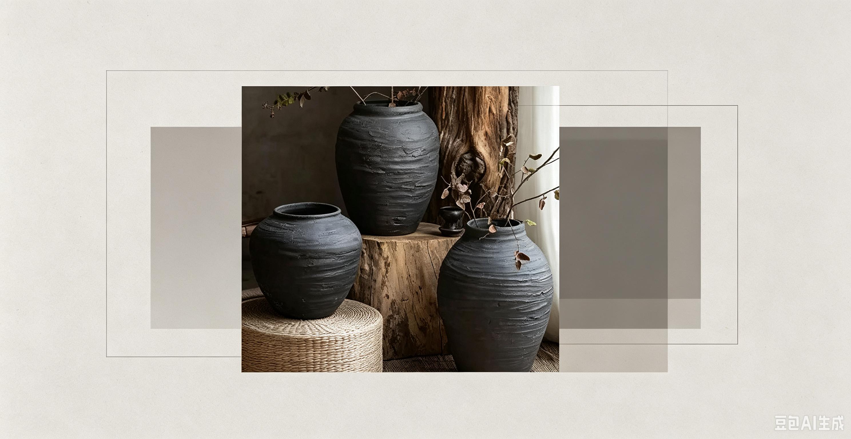 Cement Pots collection