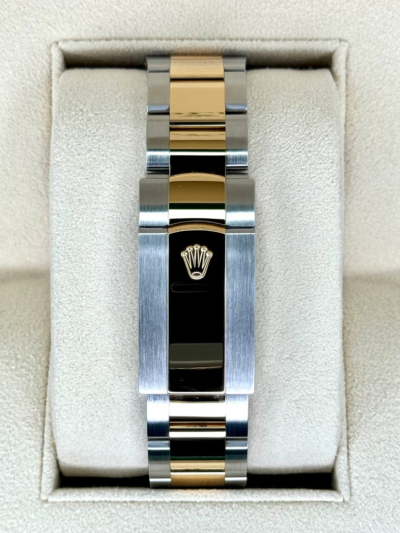 [Super Clone]RLX  Sky-Dweller 42mm Two-Tone Yellow Gold White Dial Oyster - 336933 - New 2025