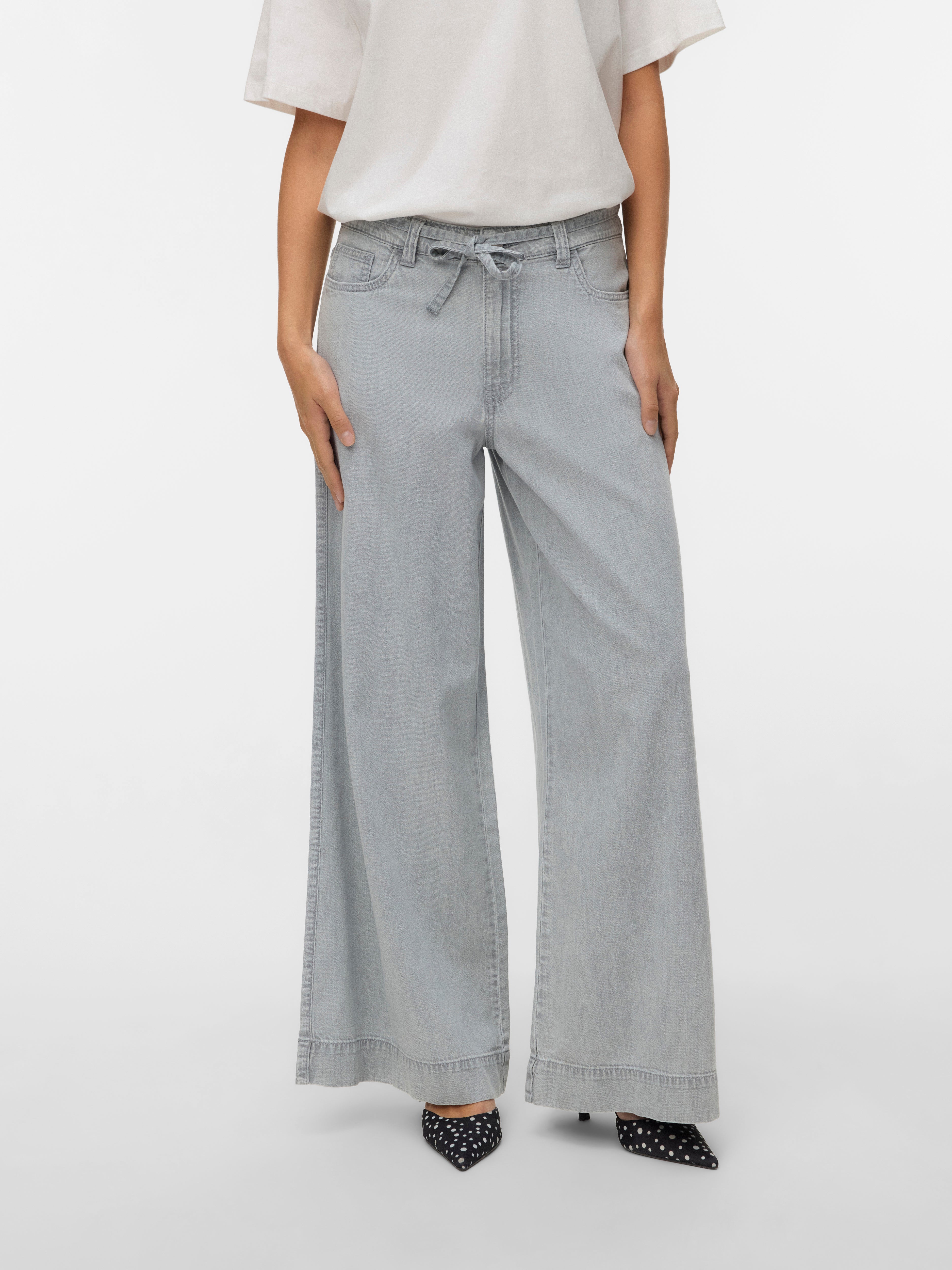 VERO MODA® VMAISA Mid rise Wide Leg Fit Jeans