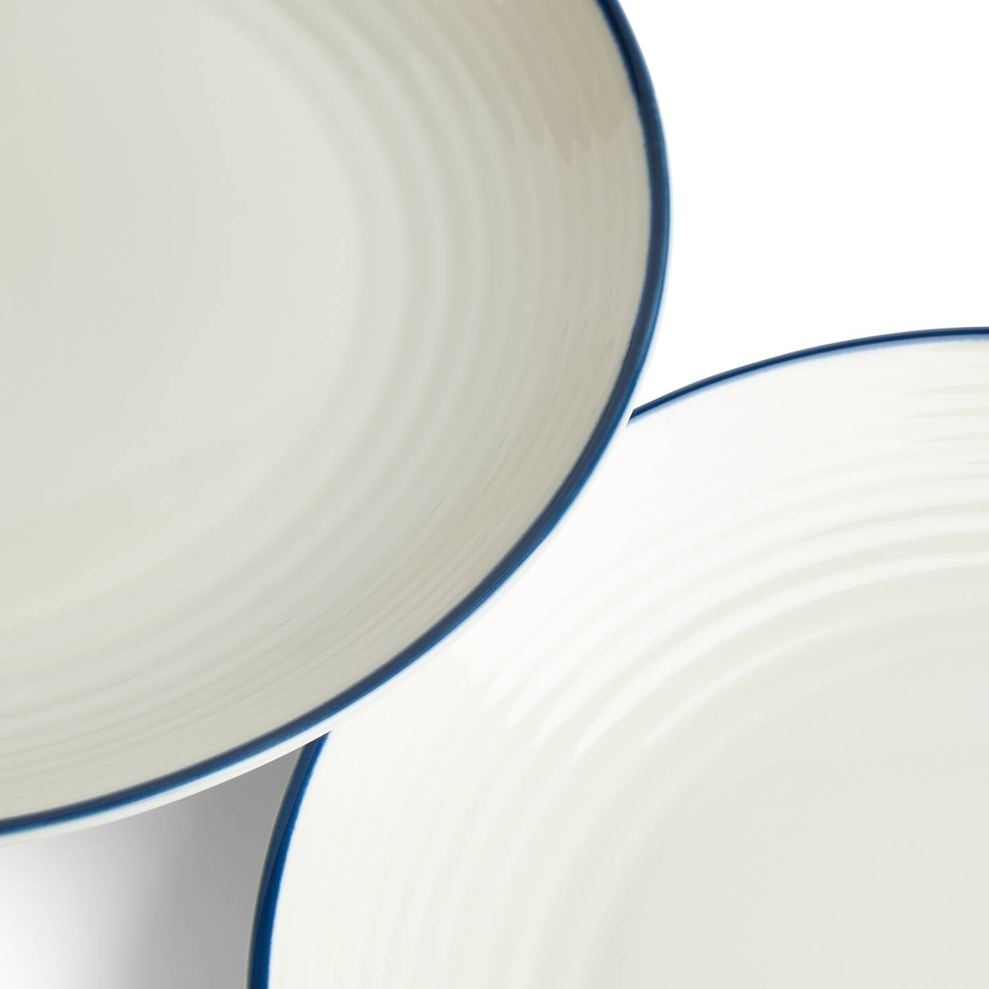 Gordon Ramsay Maze Denim Line Dinner Plate, Set of 4