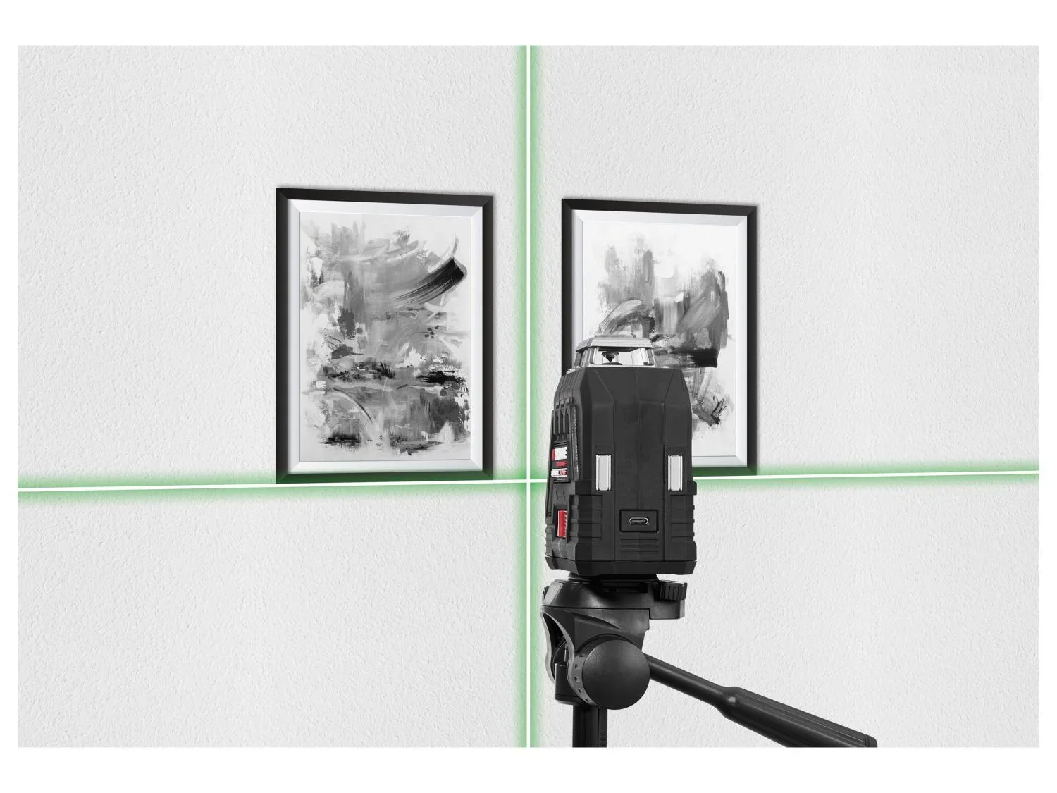 PARKSIDE PERFORMANCE Niveau laser en croix sans fil PKLLP 360 B3