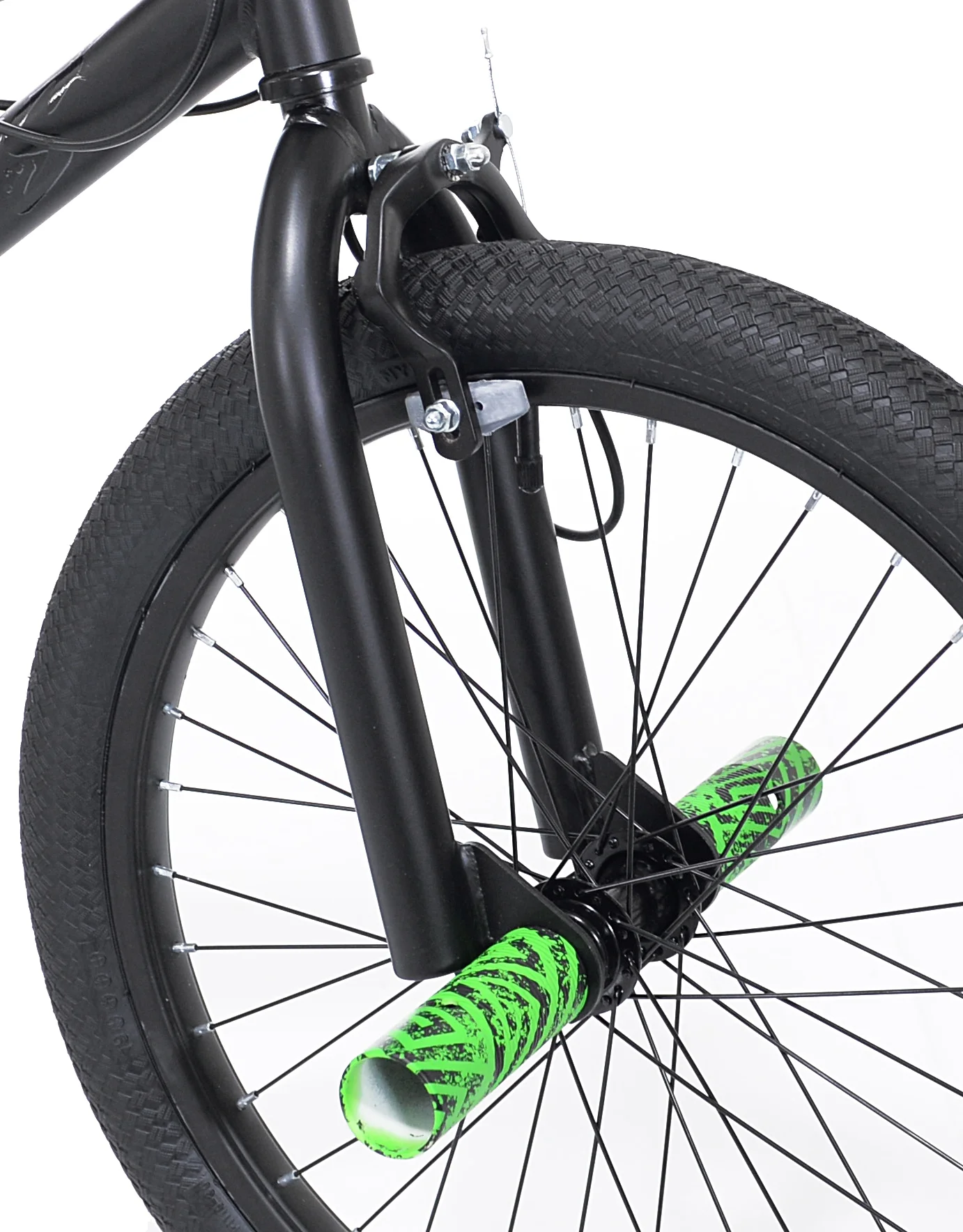 20 in. Chaos Boy's BMX Child Bicycle, Hydro Dip Matte Black - Image 3