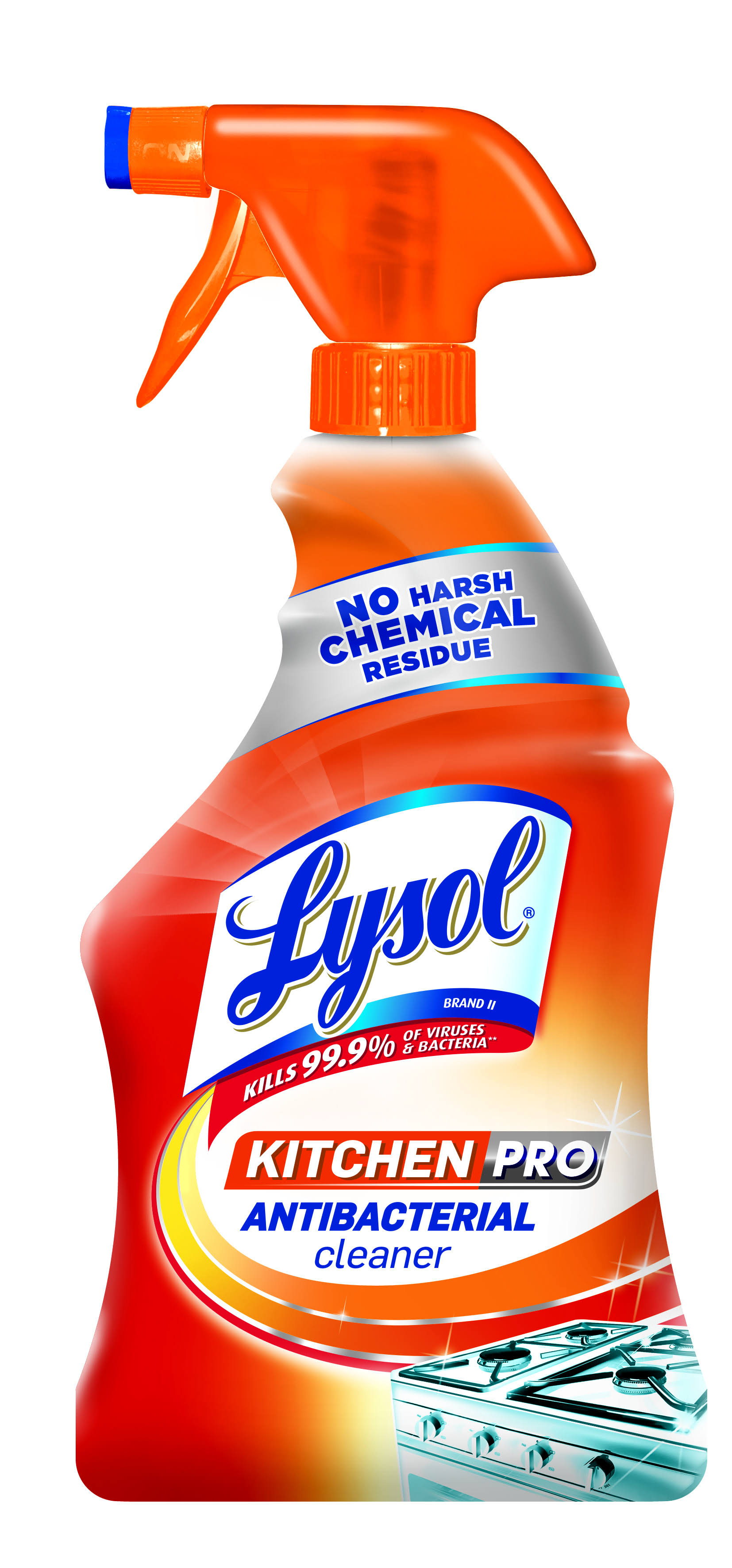 Lysol Kitchen Pro Antibacterial Cleaner - Citrus Scent - 22 fl oz bottle