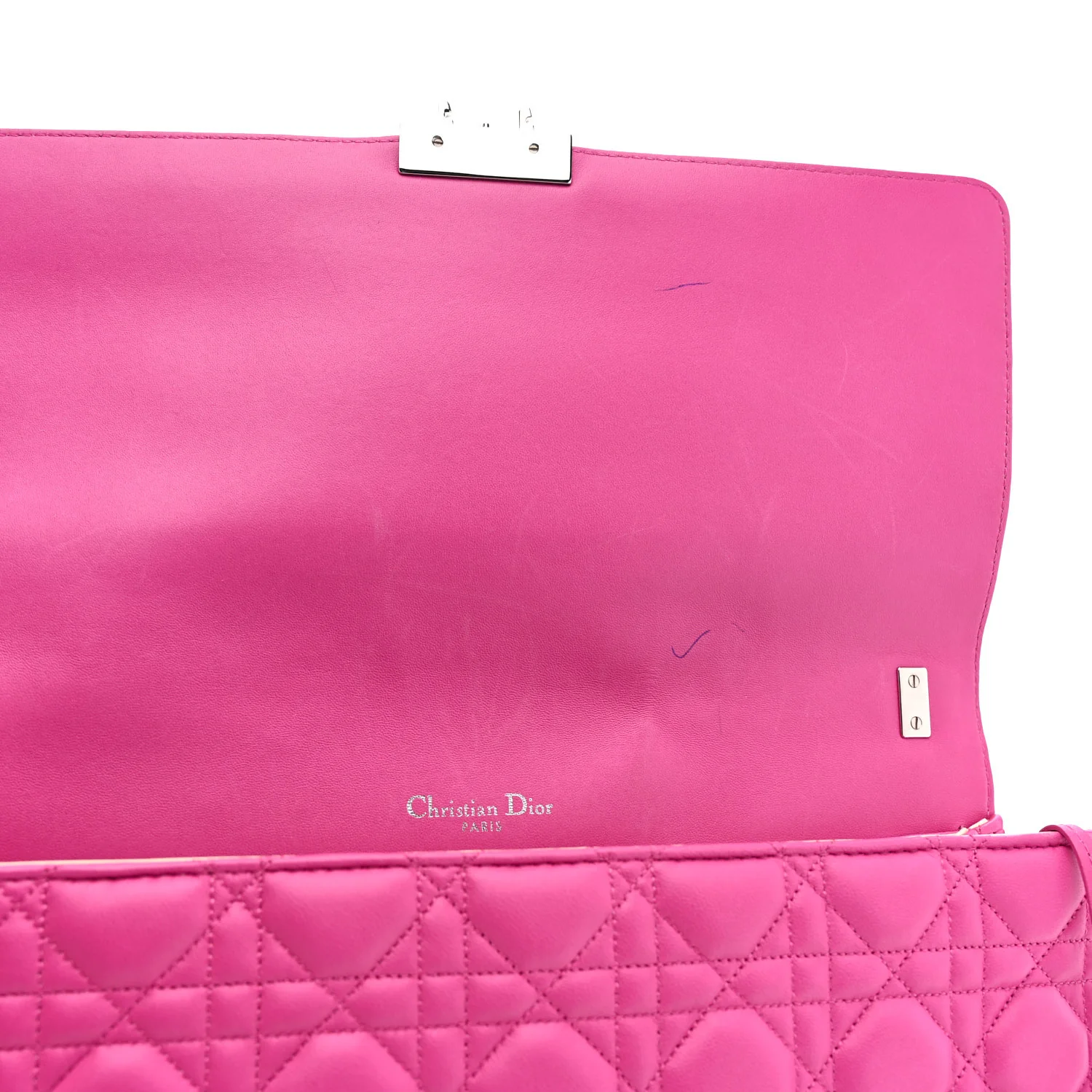 Lambskin Cannage Large Miss Dior Flap Sorbet