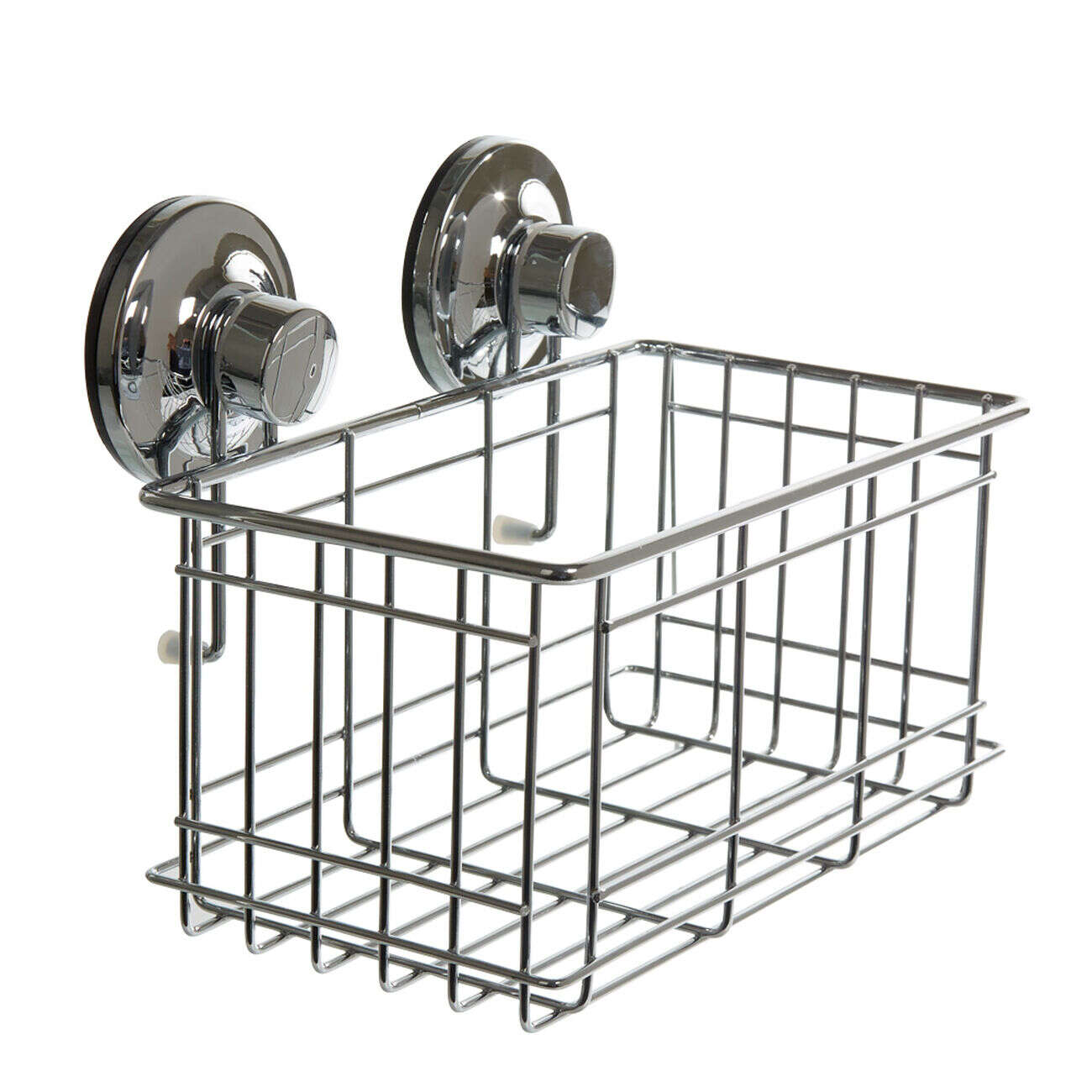 Panier de douche à ventouse inox