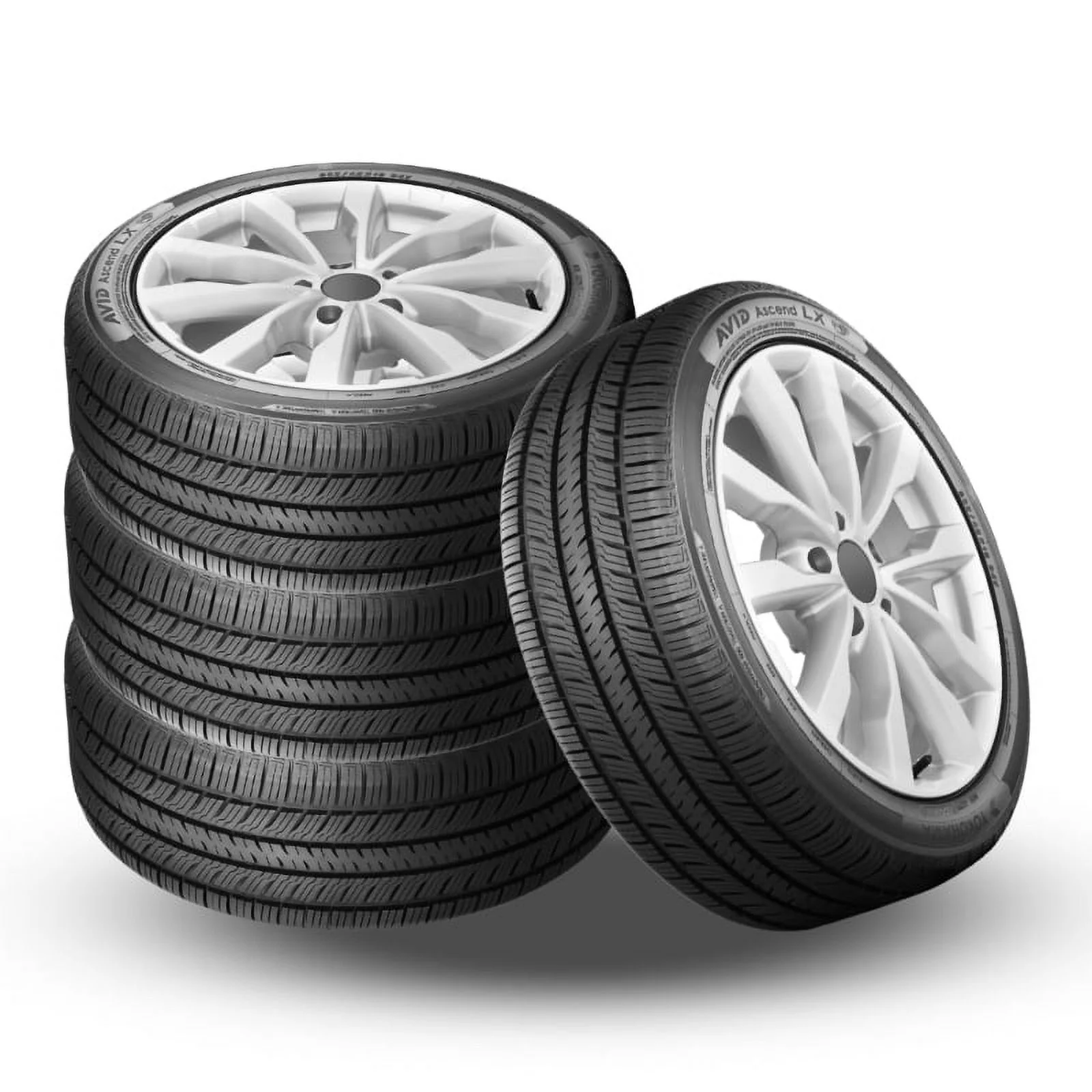 Pair of 2 Yokohama Avid Acend LX 205/65R16 95H All-Season Tires 85K Mileage Warranty 110132811 / 205/65/16 / 2056516
