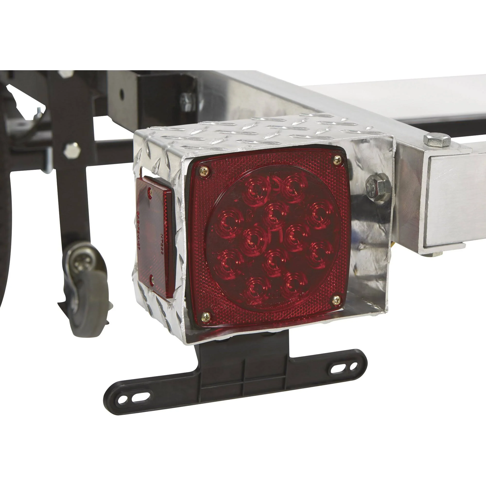 Remorque utilitaire pliante en aluminium Ultra-Tow 4 pi x 8 pi - Capacité de charge de 1170 lb 3806S109