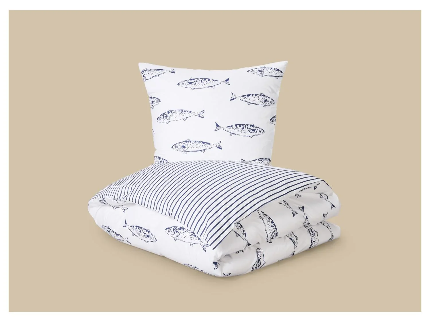 LIVARNO Parure de lit en coton mlang, 140 x 200 cm