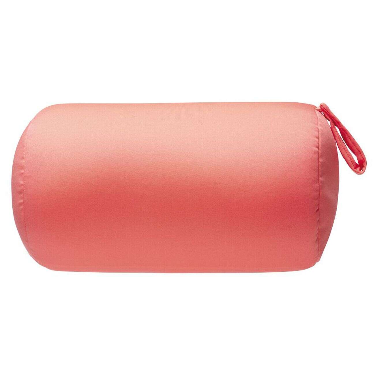 Coussin de plage à microbilles Funky corail Ø16x30cm