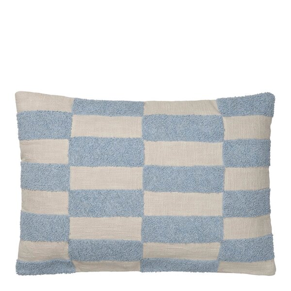 Jane putetrekk 40x60 cm Dusty Blue/Oatmeal