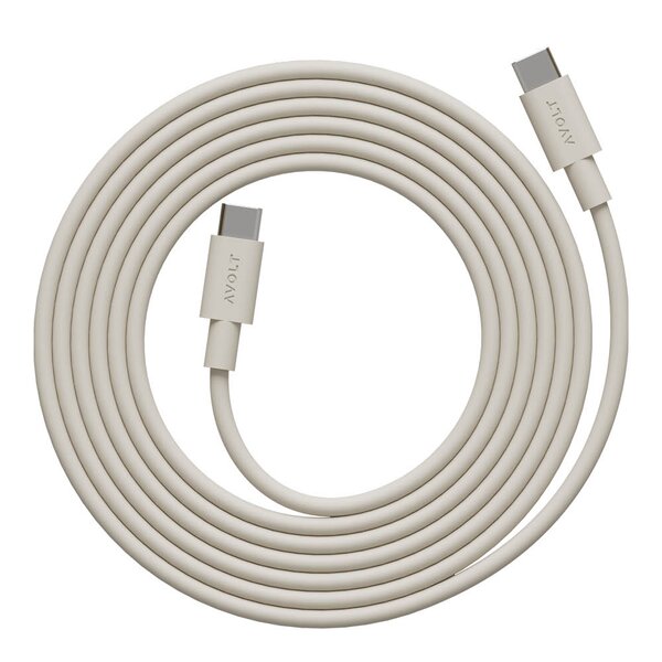 Cable 1 USB-C til USB-C kabel 2 m Nomad Sand