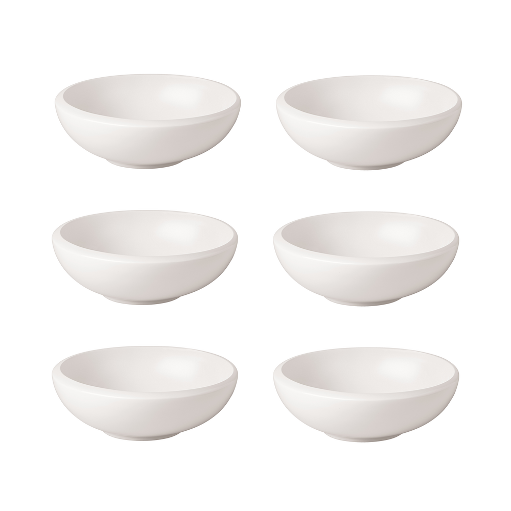 NewMoon Appetizer/ Dessert Bowl - White, 4.8 oz, Premium Porcelain