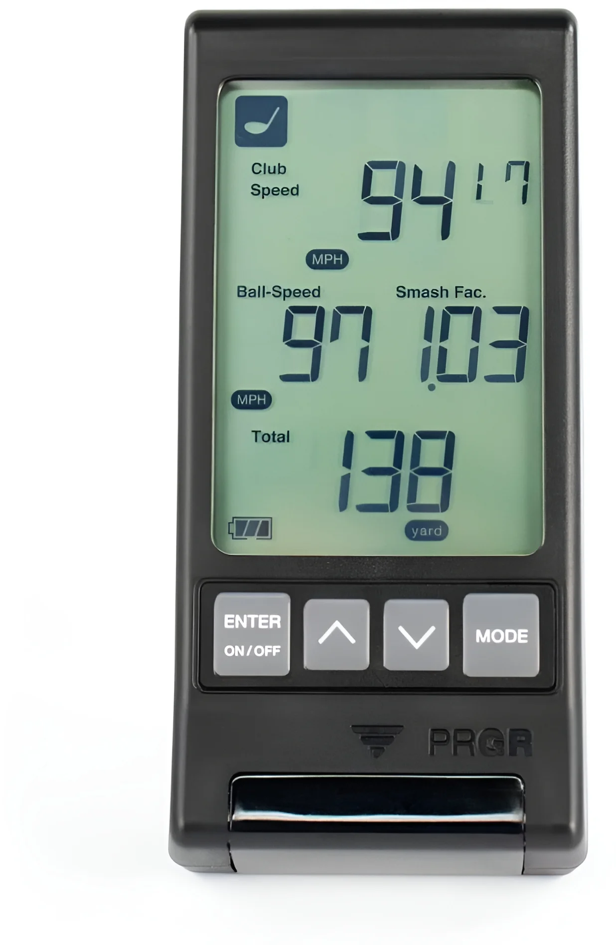 Black Pocket Golf Launch Monitor HS-130A (2021 Model) - Image 4