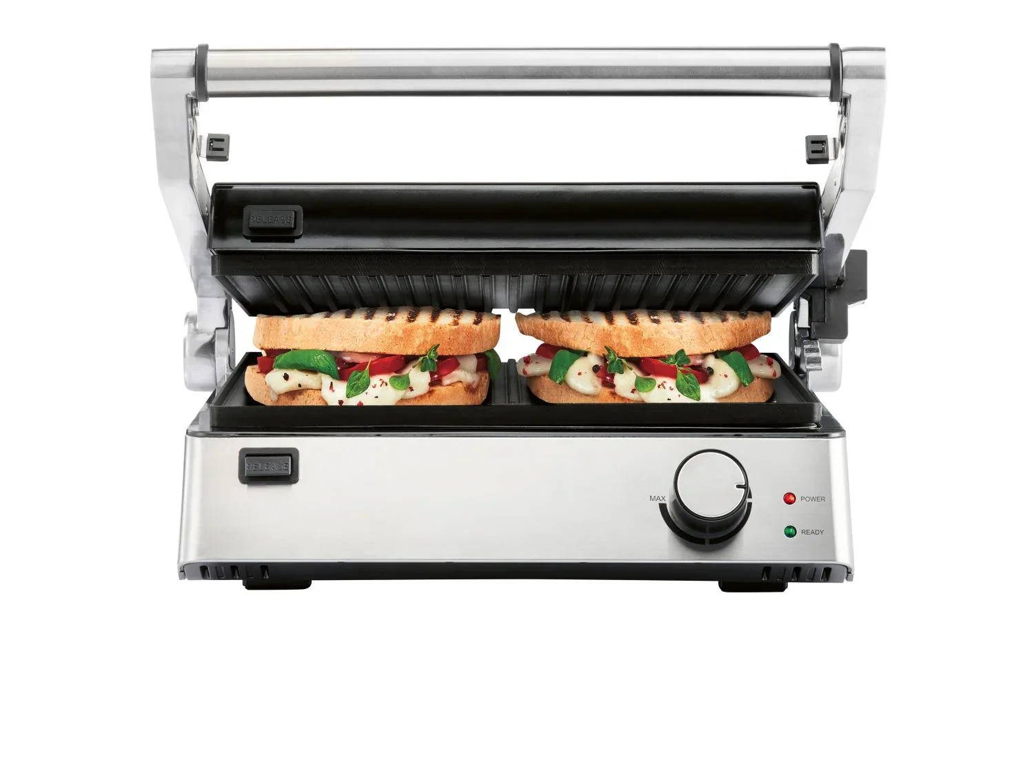 SILVERCREST KITCHEN TOOLS Grill de contact, ouverture  180 Gril de contact, pliable  180