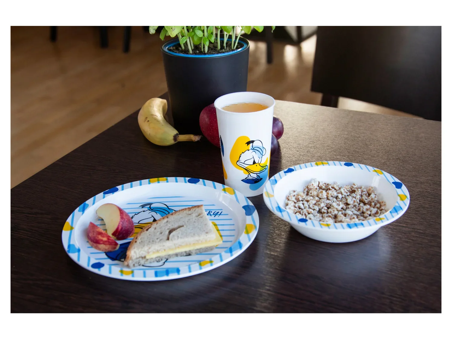 Set de petit-djeuner Disney, 3 pices