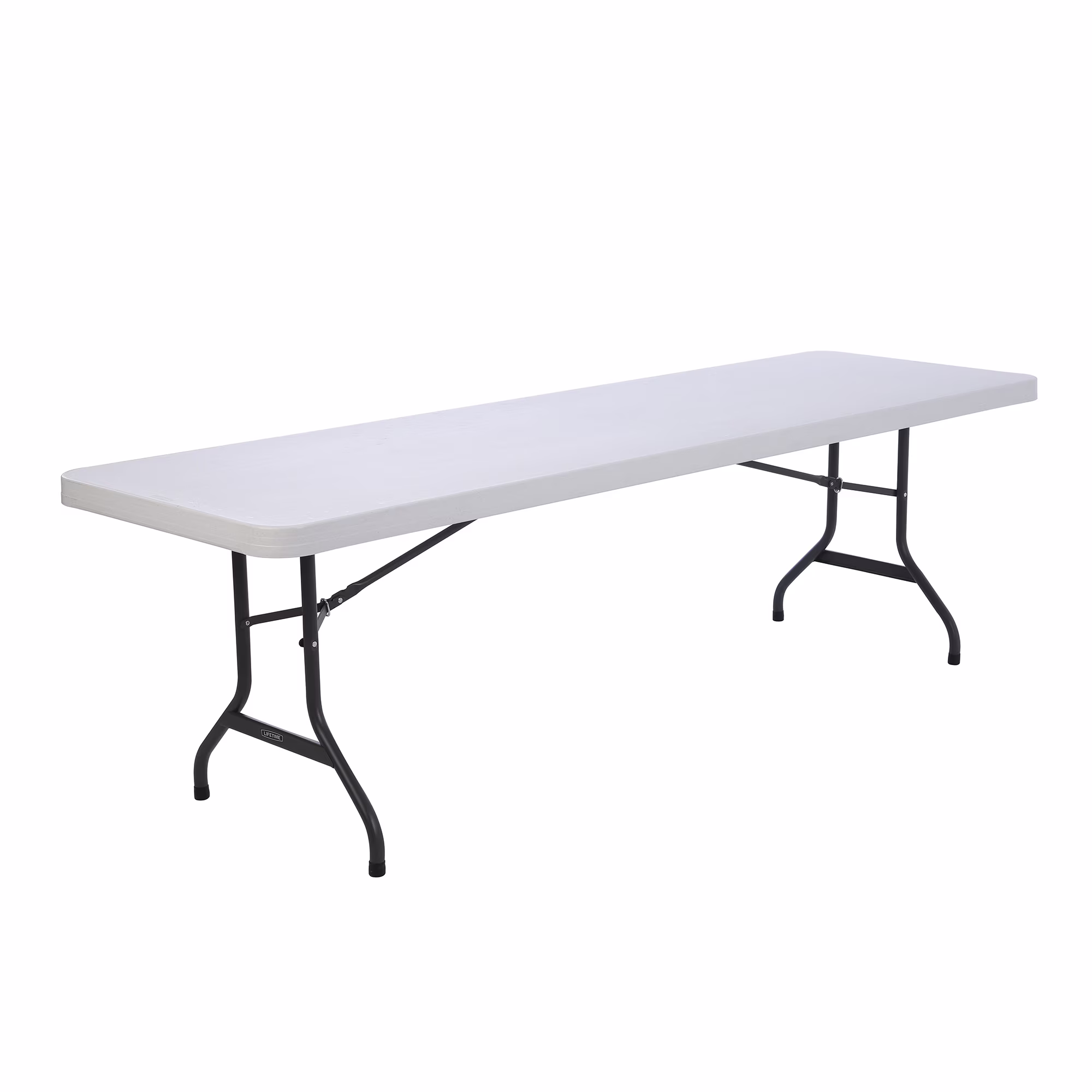 Lifetime 8 - Foot Commercial Grade Folding Table, White Granite (22980)
