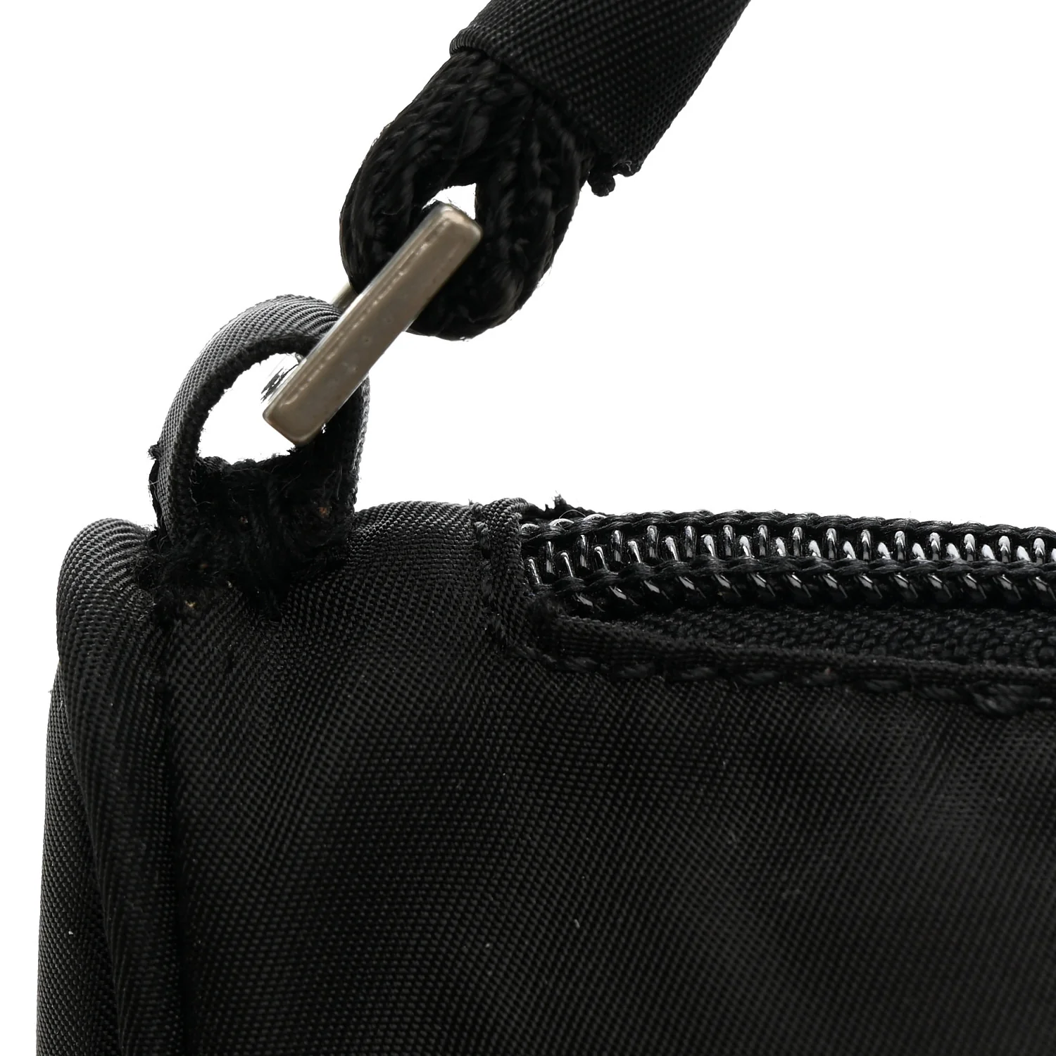 Tessuto Nylon Pochette Bag Black