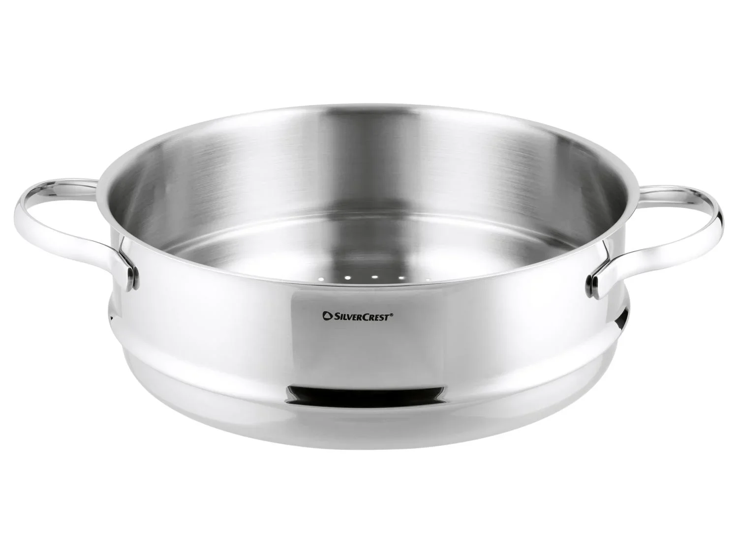 SILVERCREST Panier vapeur Premium en acier inoxydable,  24 cm