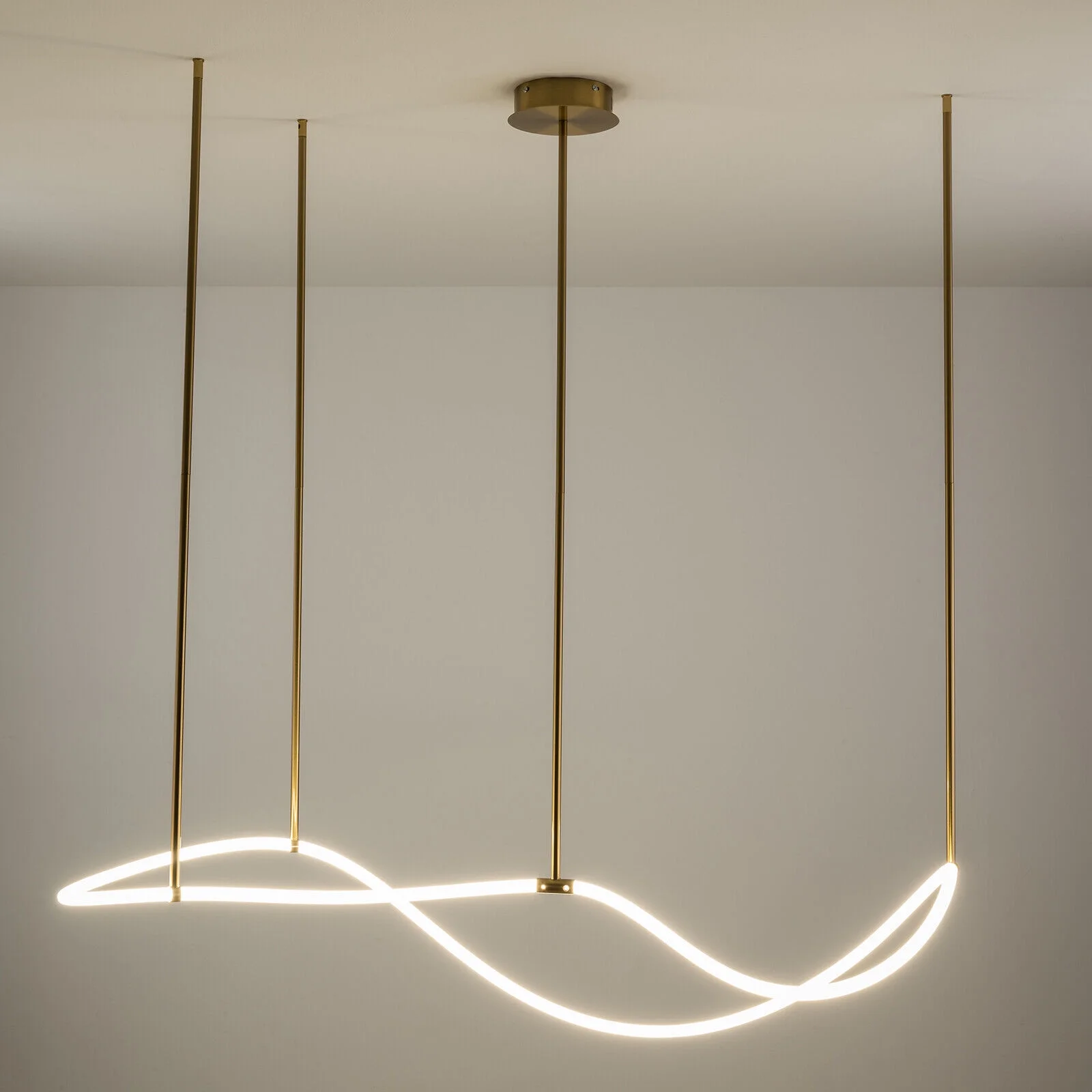 4500K 60W Modern Chandelier Hanging Lamp Kitchen Island Lighting Fixture Dining Room Light