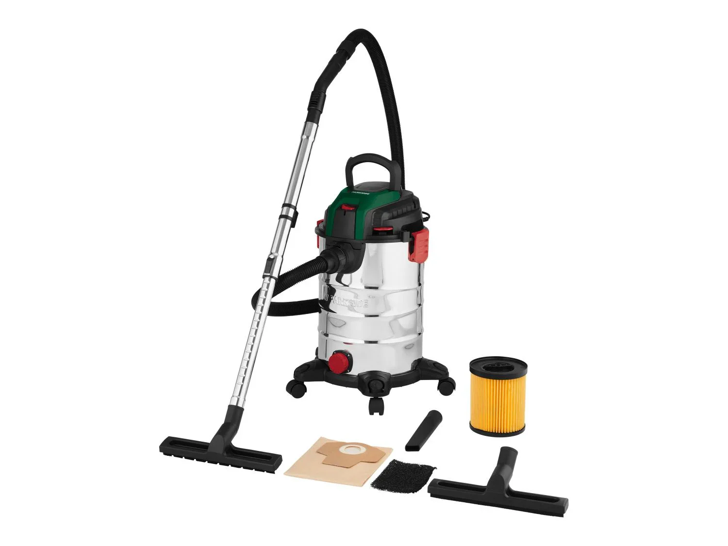 PARKSIDE Aspirateur eau et poussire PWD 25 C4, 25 L, 1400 W