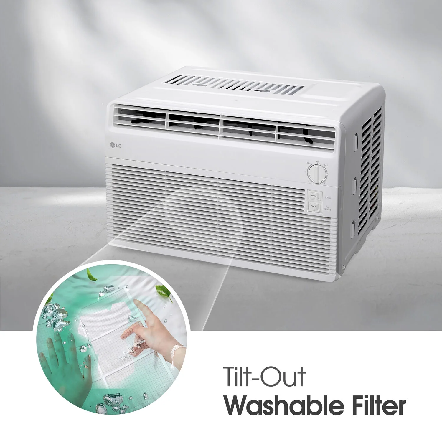 LG 5, 000 BTU 150 Sq Ft Window Air Conditioner, LW5024