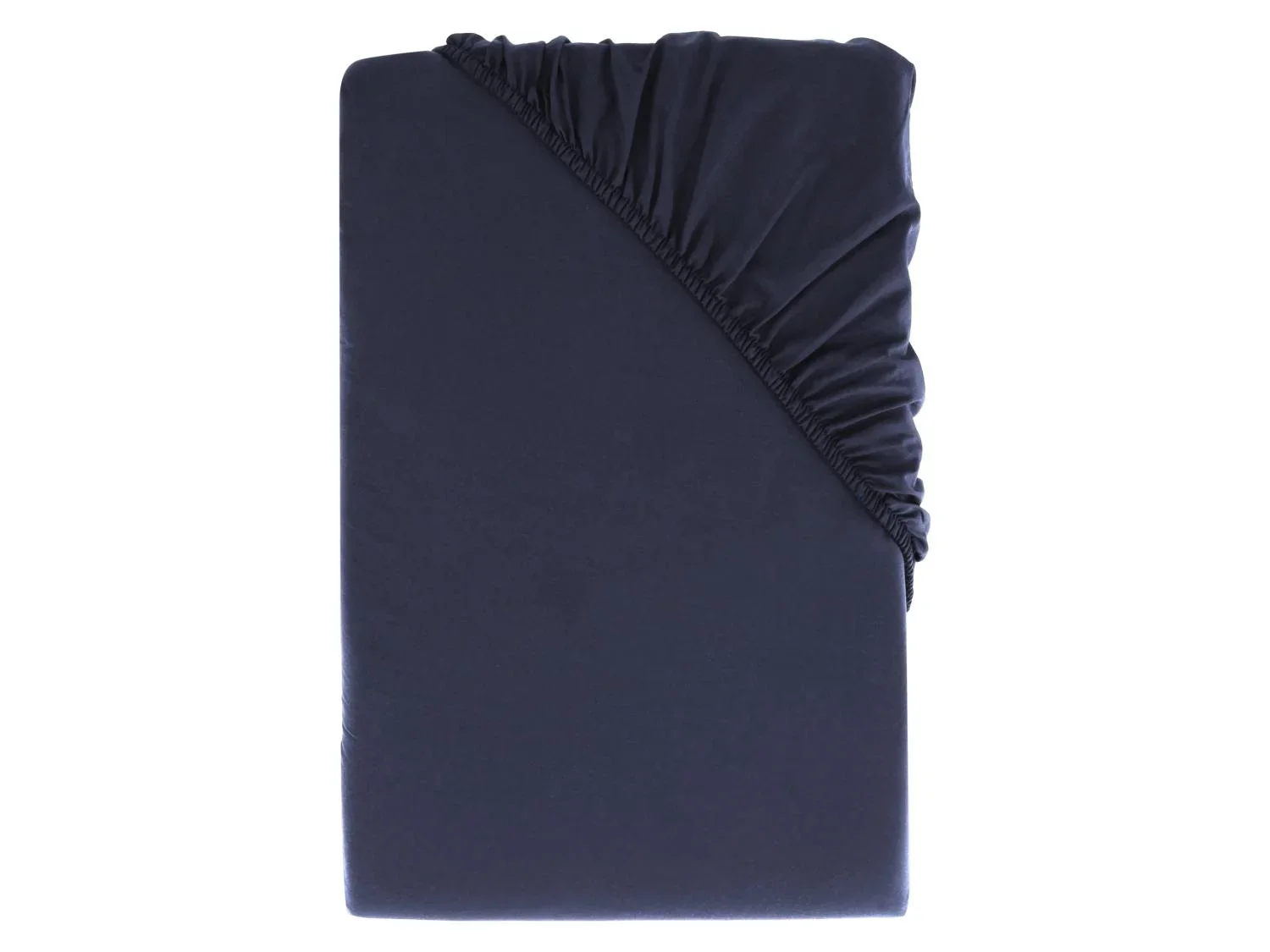 LIVARNO home Drap-housse en percale de coton, 180-200 x 200 cm