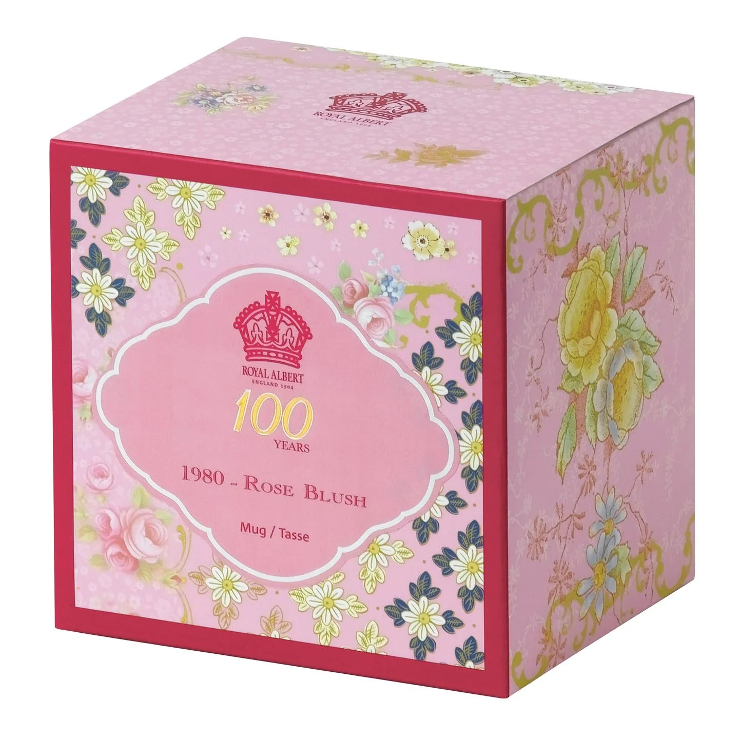 Royal Albert 100 Years of Royal Albert 1980 Rose Blush Mug
