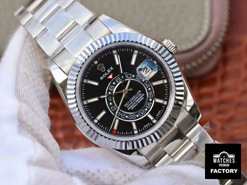 Rolex SKY DWELLER 326139 Black Dial