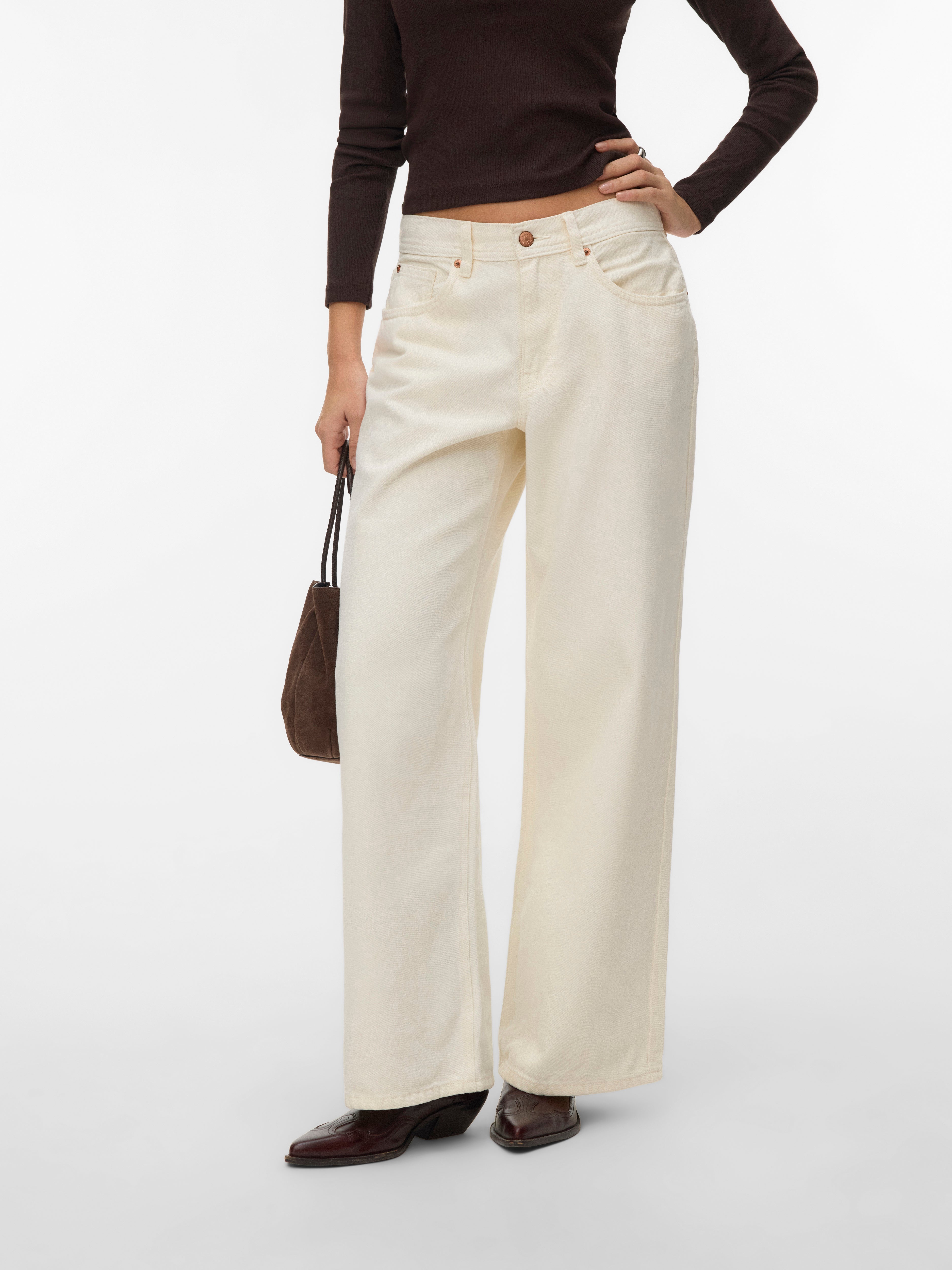 VERO MODA® VMLULLU Low rise Wide Leg Fit Jeans