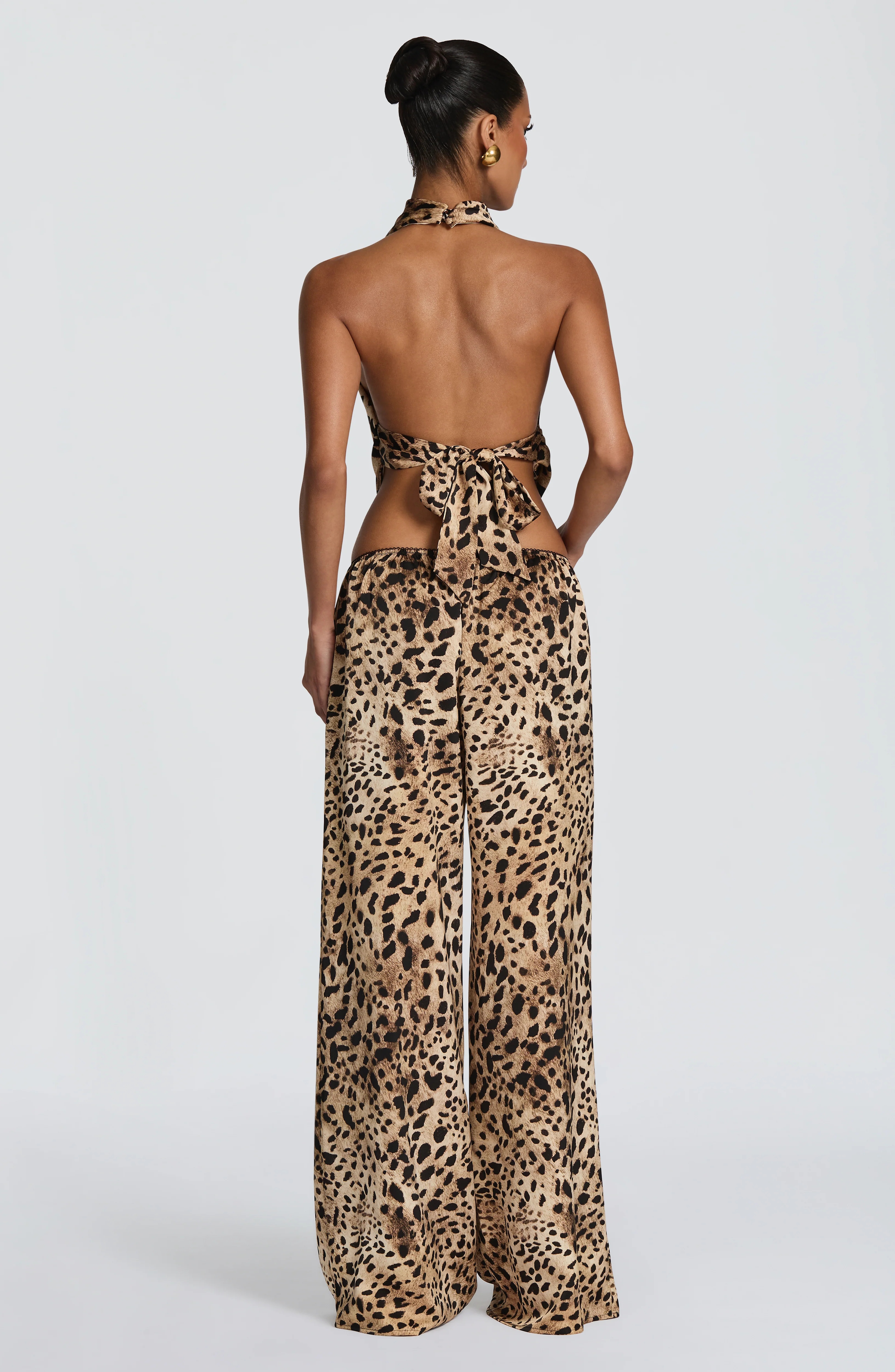 Hazel Top - Leopard Print