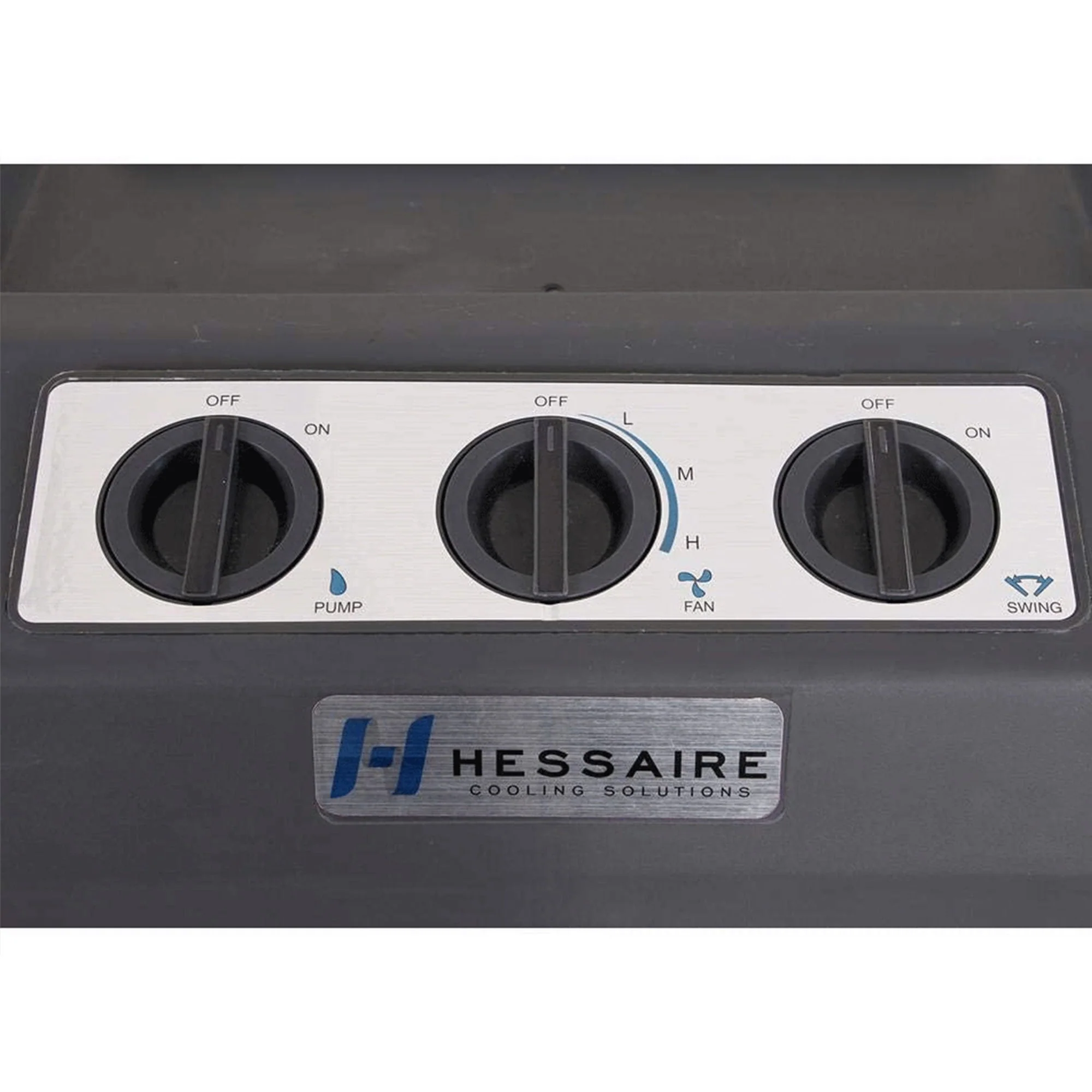 Outdoor 1,600 Square Foot Evaporative Air Cooler Humidifier, Gray - Image 4