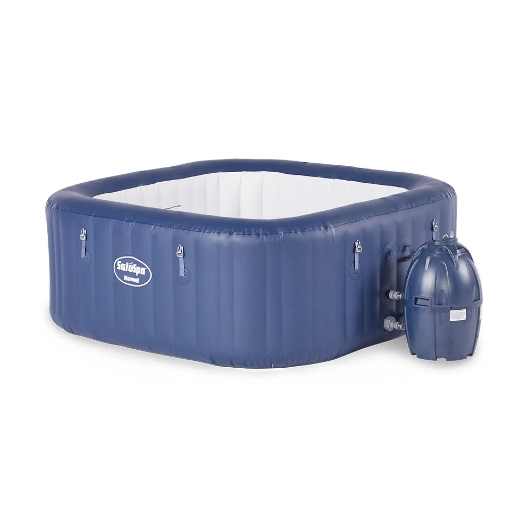 60022e SaluSpa Hawaii Airjet Spa gonflable 6 personnes avec pompe, bleu