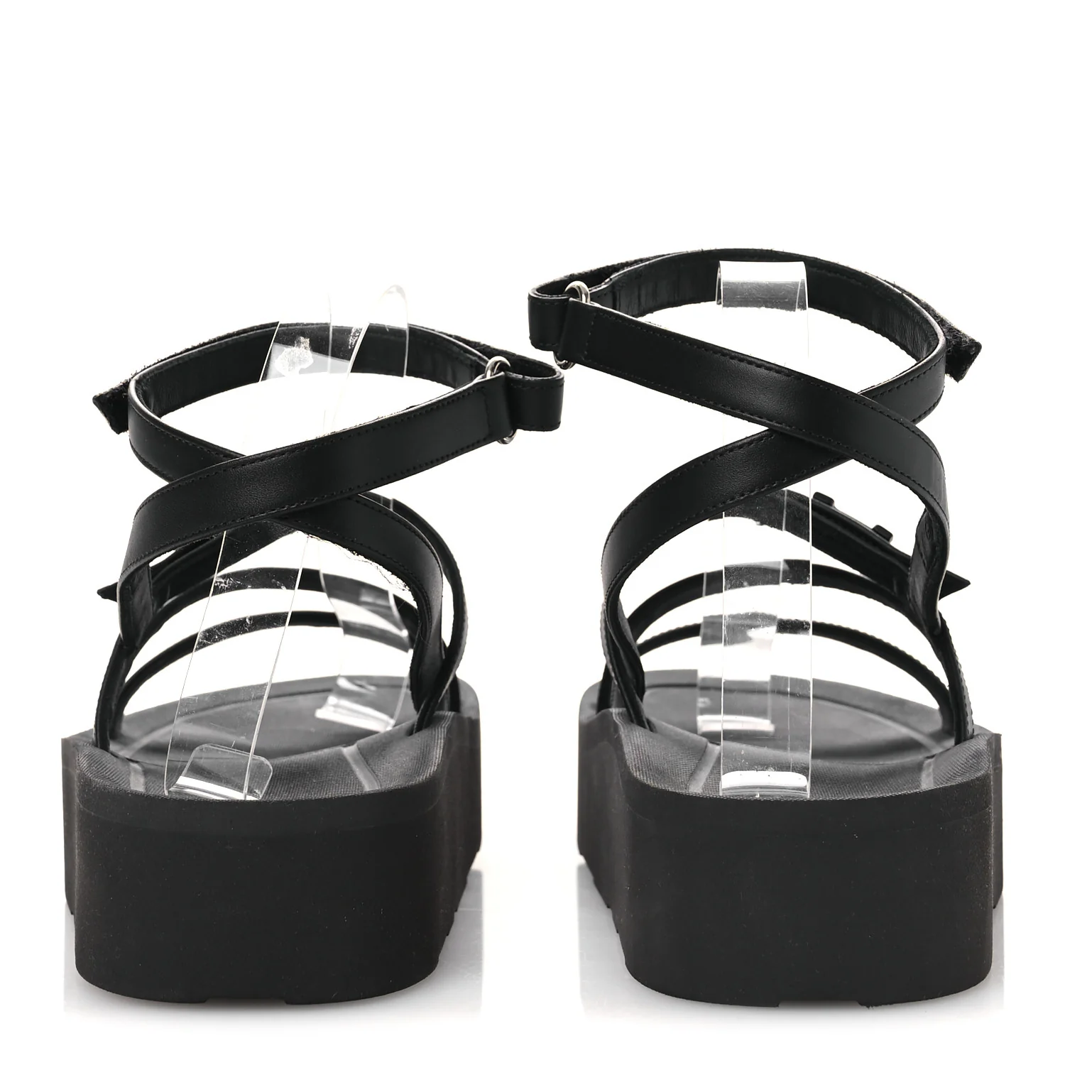 Nappa Liberte Sandals 38 Black