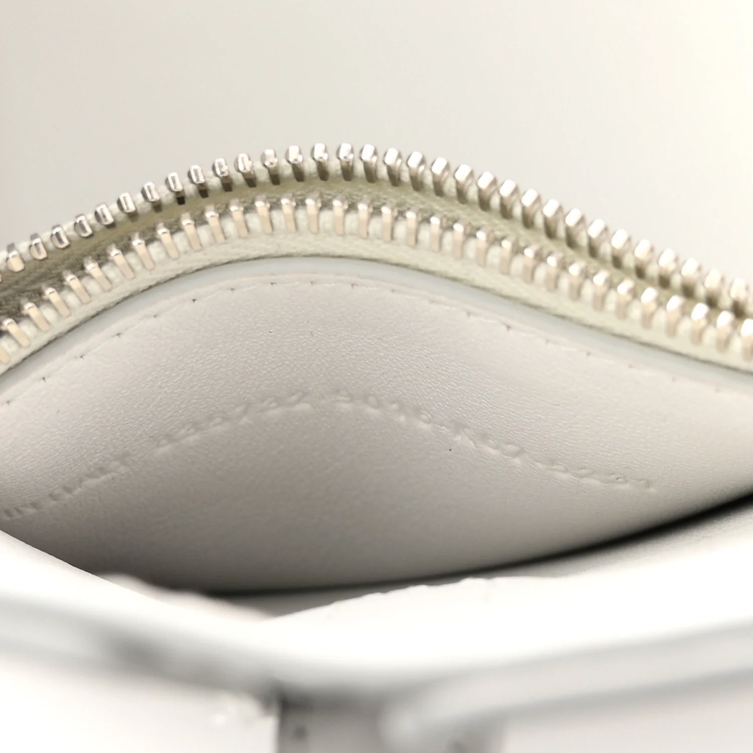 Smooth Calfskin Mini Bel Air Carry All Bag White