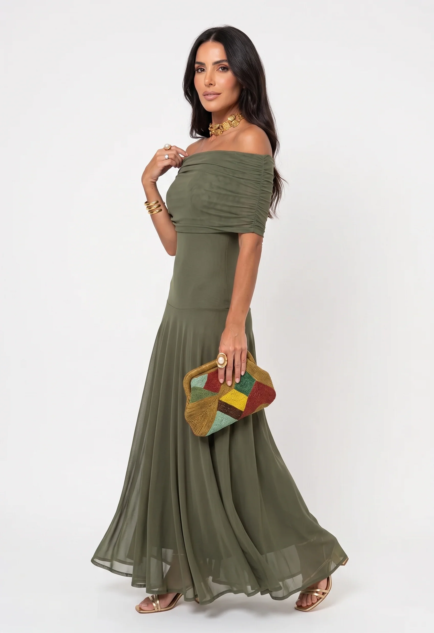 Carla | Robe maxi élégante et simple
