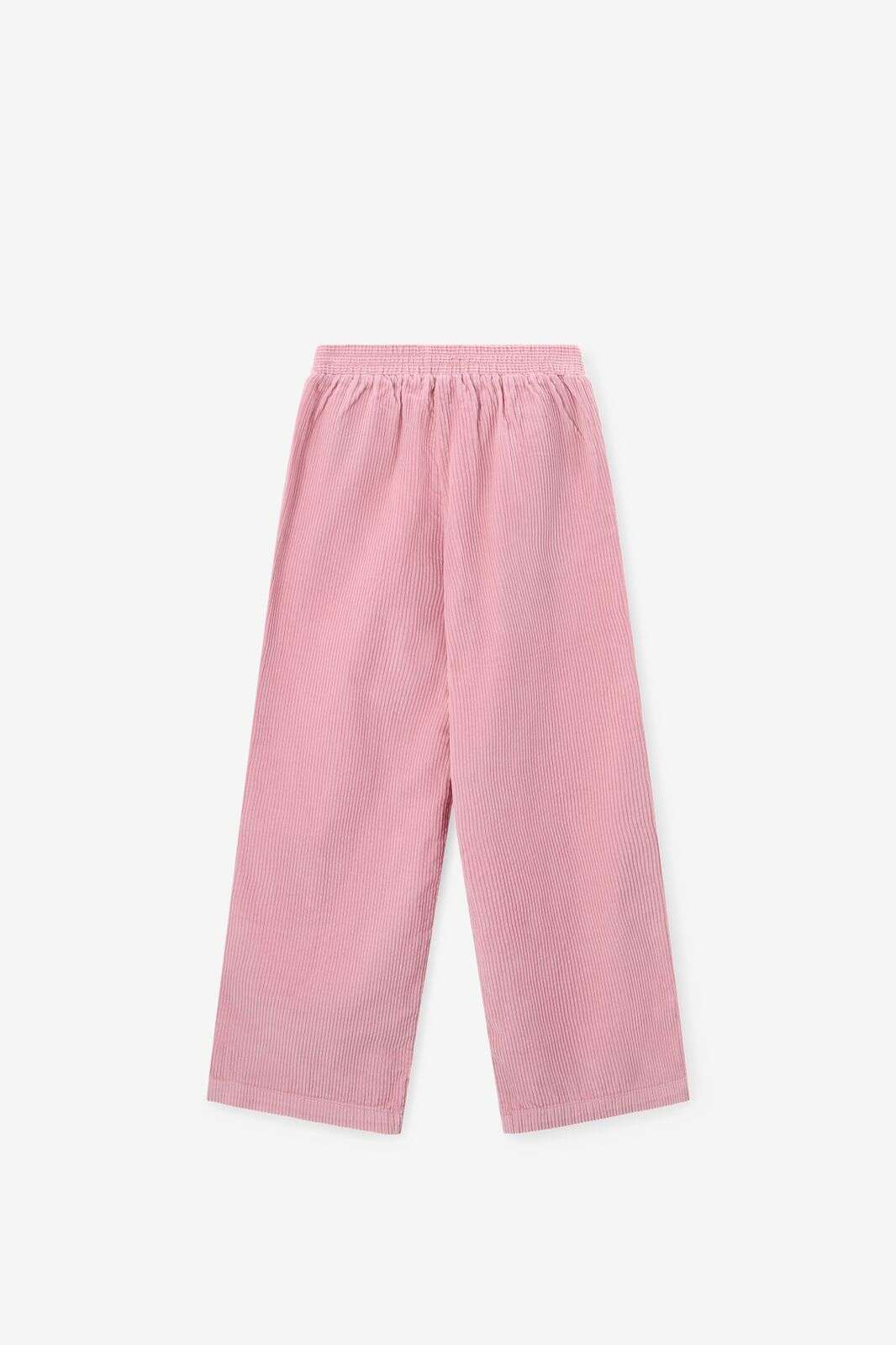 Roze corduroy broek