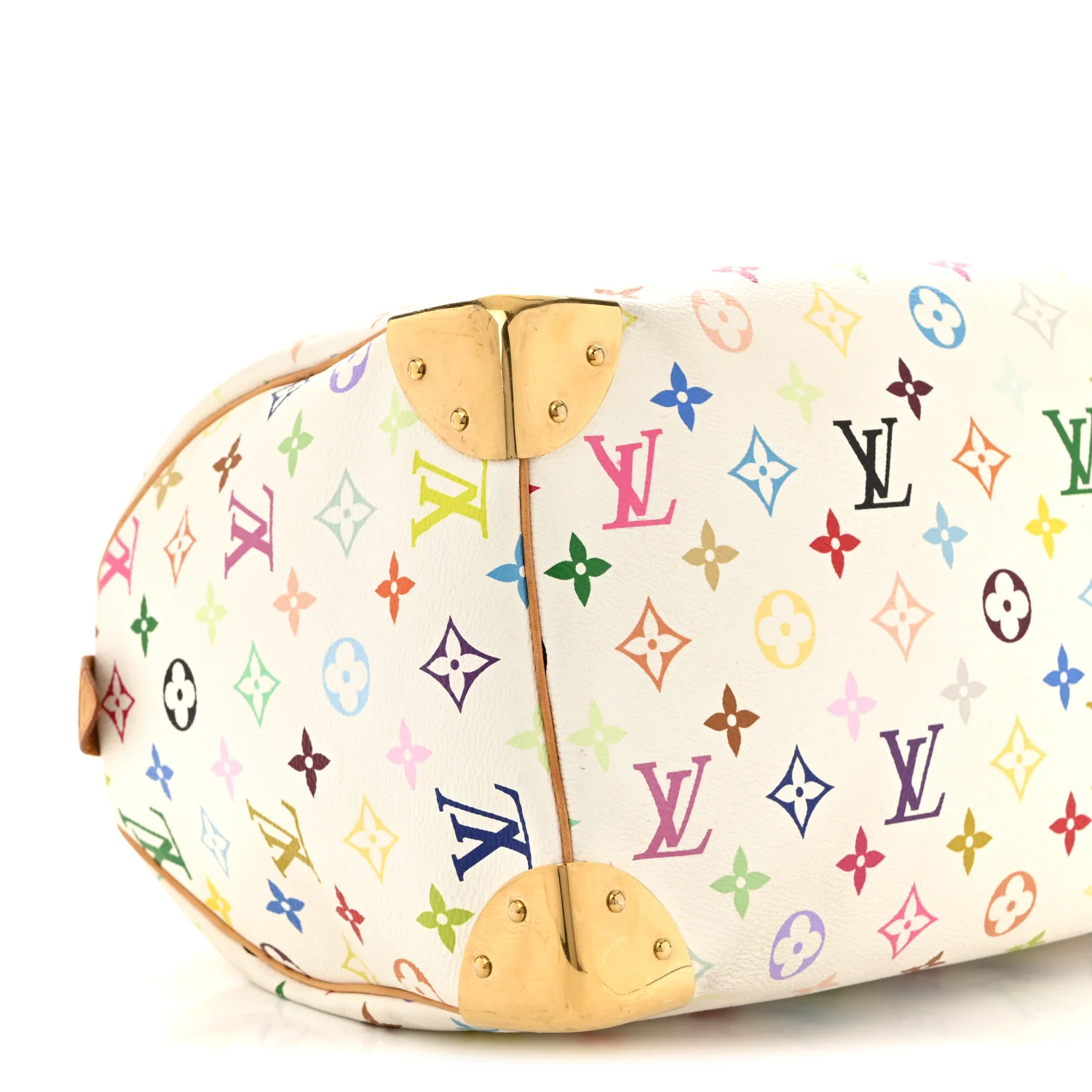 Monogram Multicolor Speedy 30 White