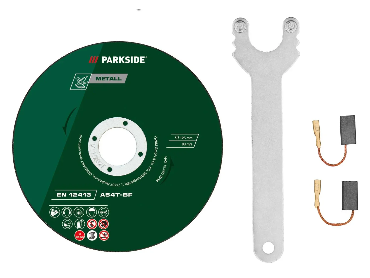 PARKSIDE Meuleuse dangle PWS 125 I9, 125 mm, 1200 W