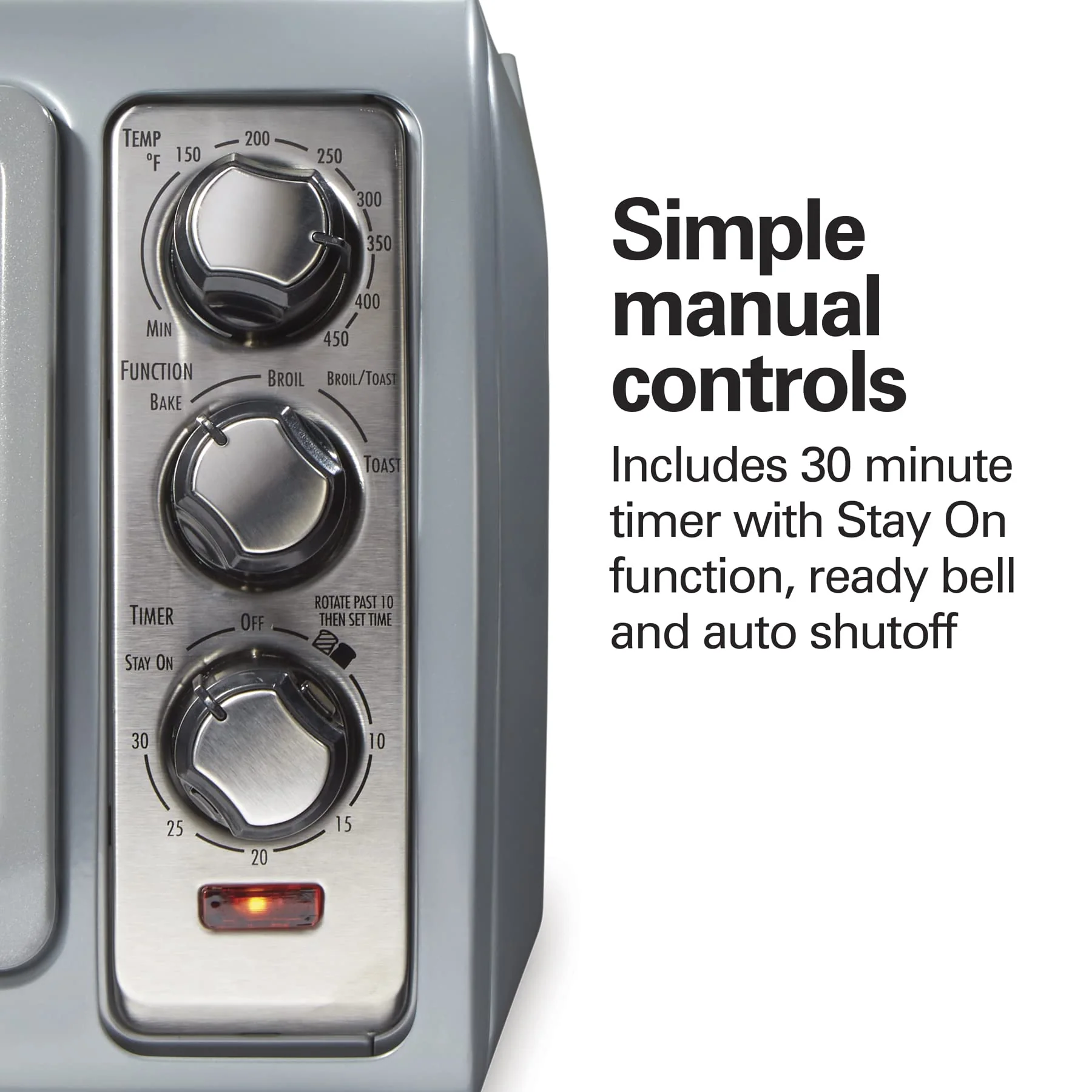 Hamilton Beach 6 Slice Countertop Toaster Oven
